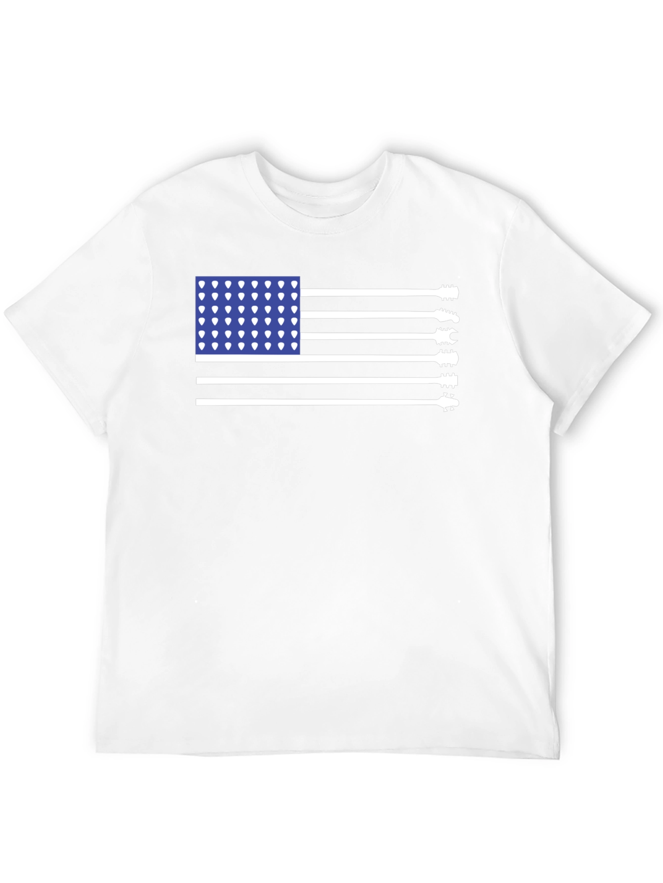 Guitar Flag T-Shirt - Musical Patriotism
