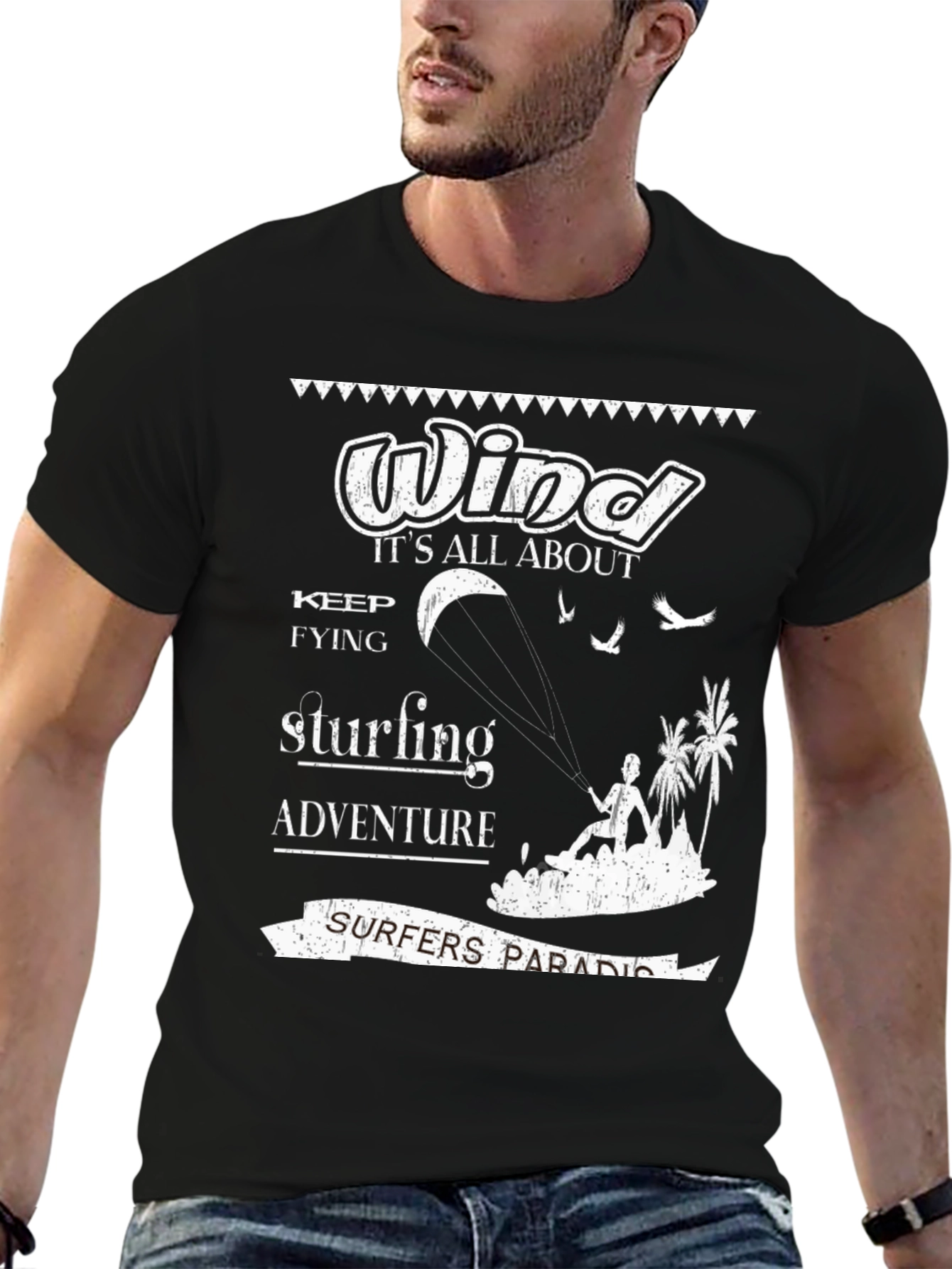 Wind Surfing Paradise T-Shirt