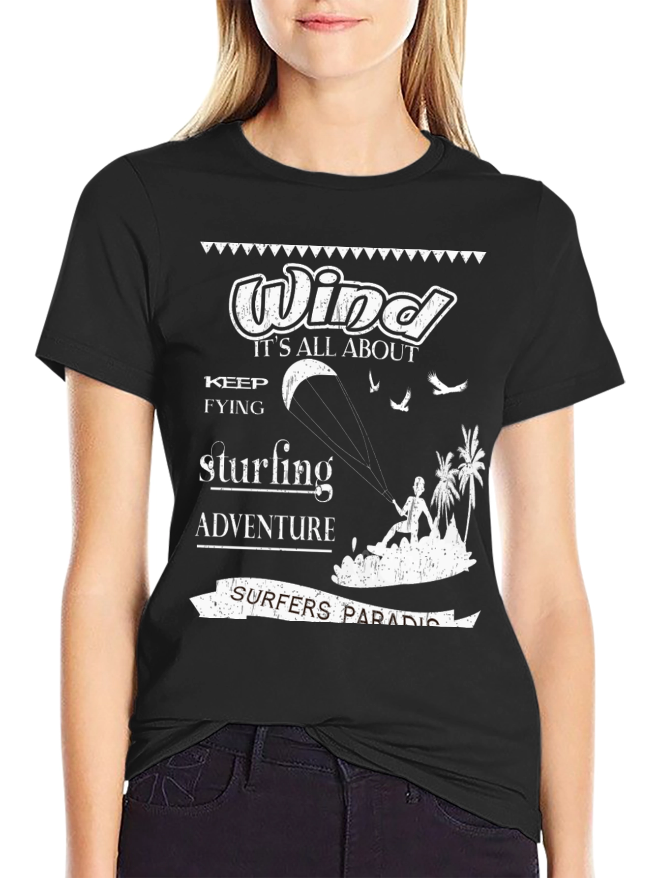 Wind Surfing Paradise T-Shirt