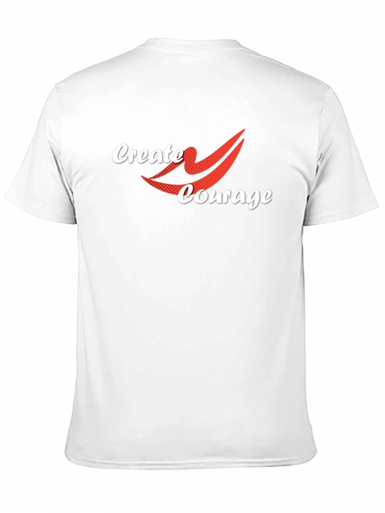 Create Courage T-Shirt - Black