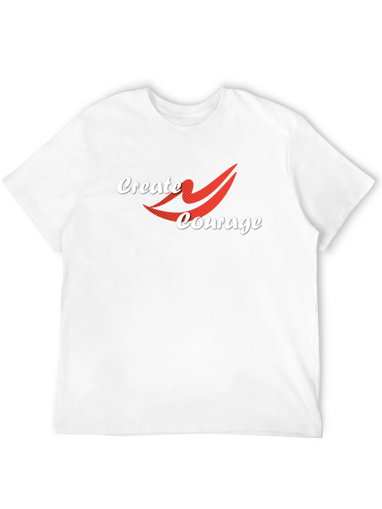 Create Courage T-Shirt - Black