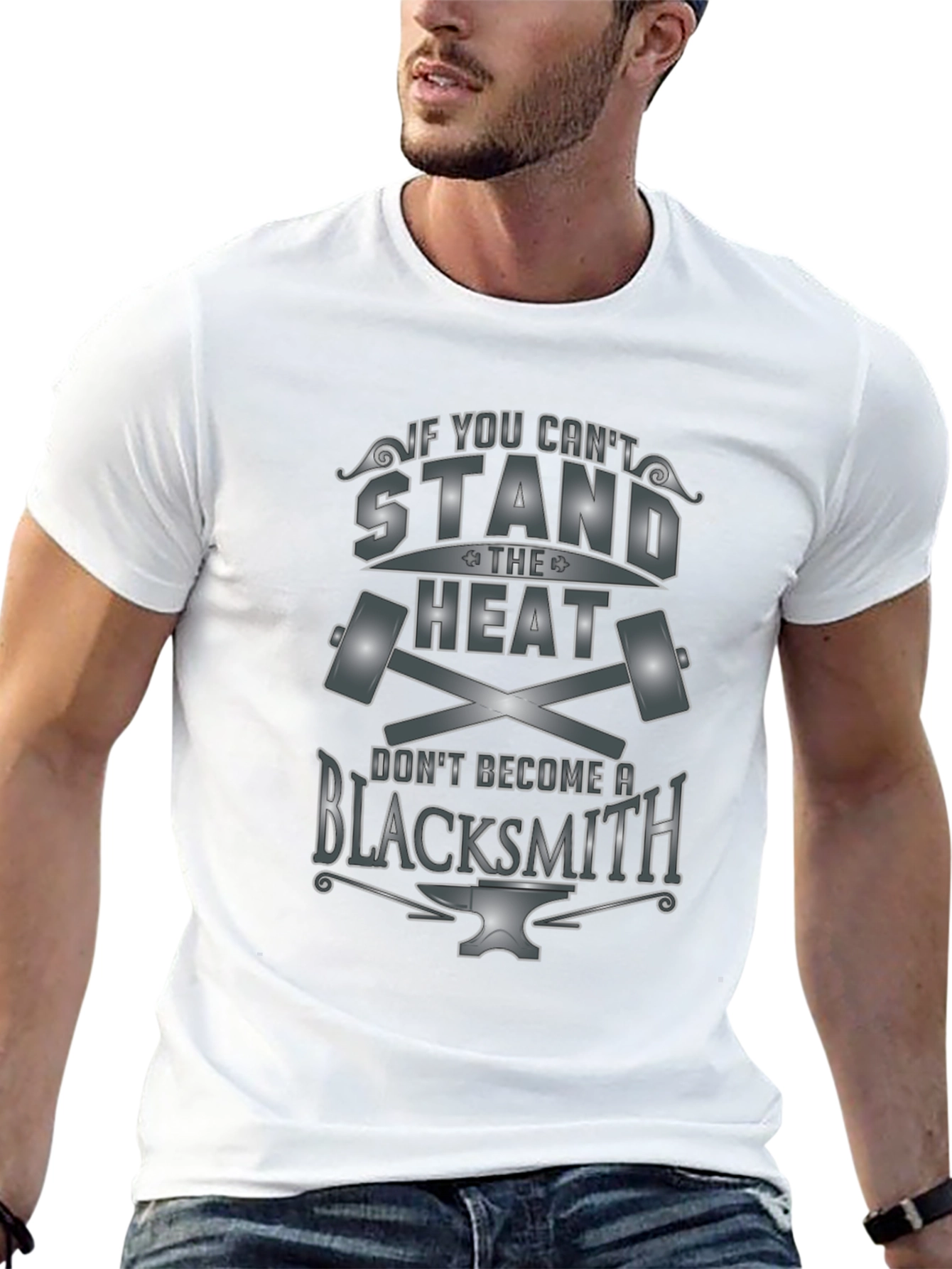 Blacksmith Humor T-Shirt: Stand the Heat