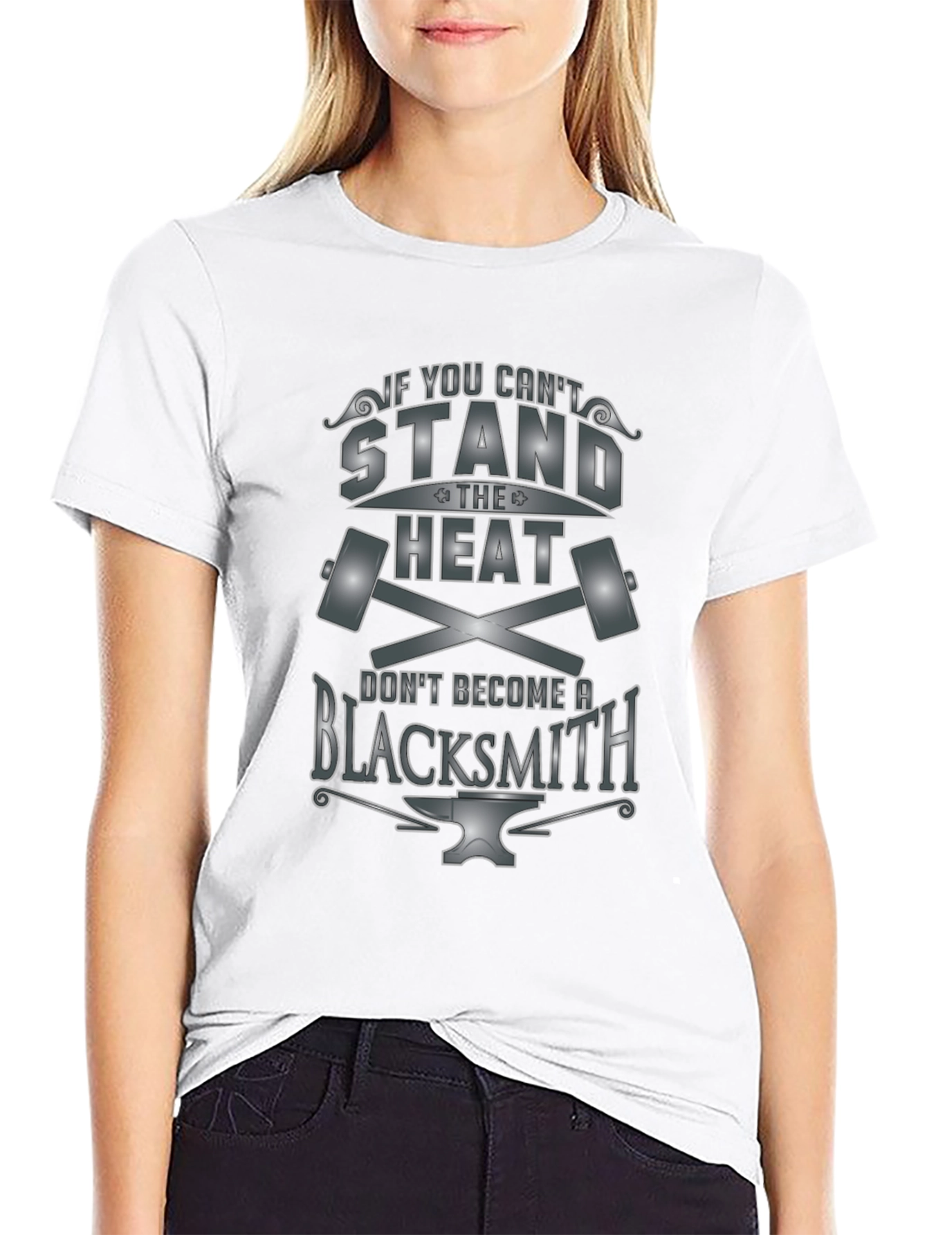 Blacksmith Humor T-Shirt: Stand the Heat