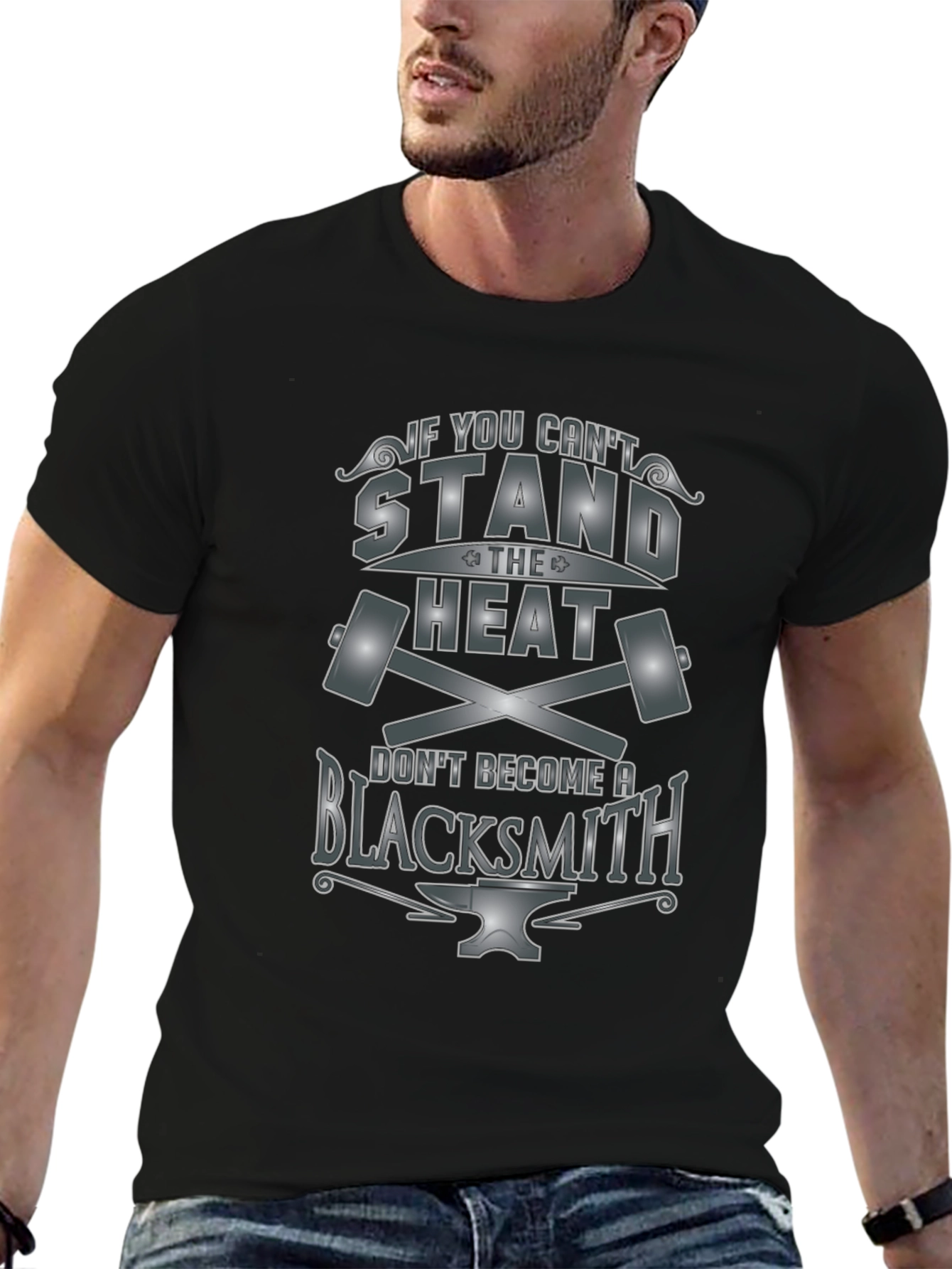 Blacksmith Humor T-Shirt: Stand the Heat