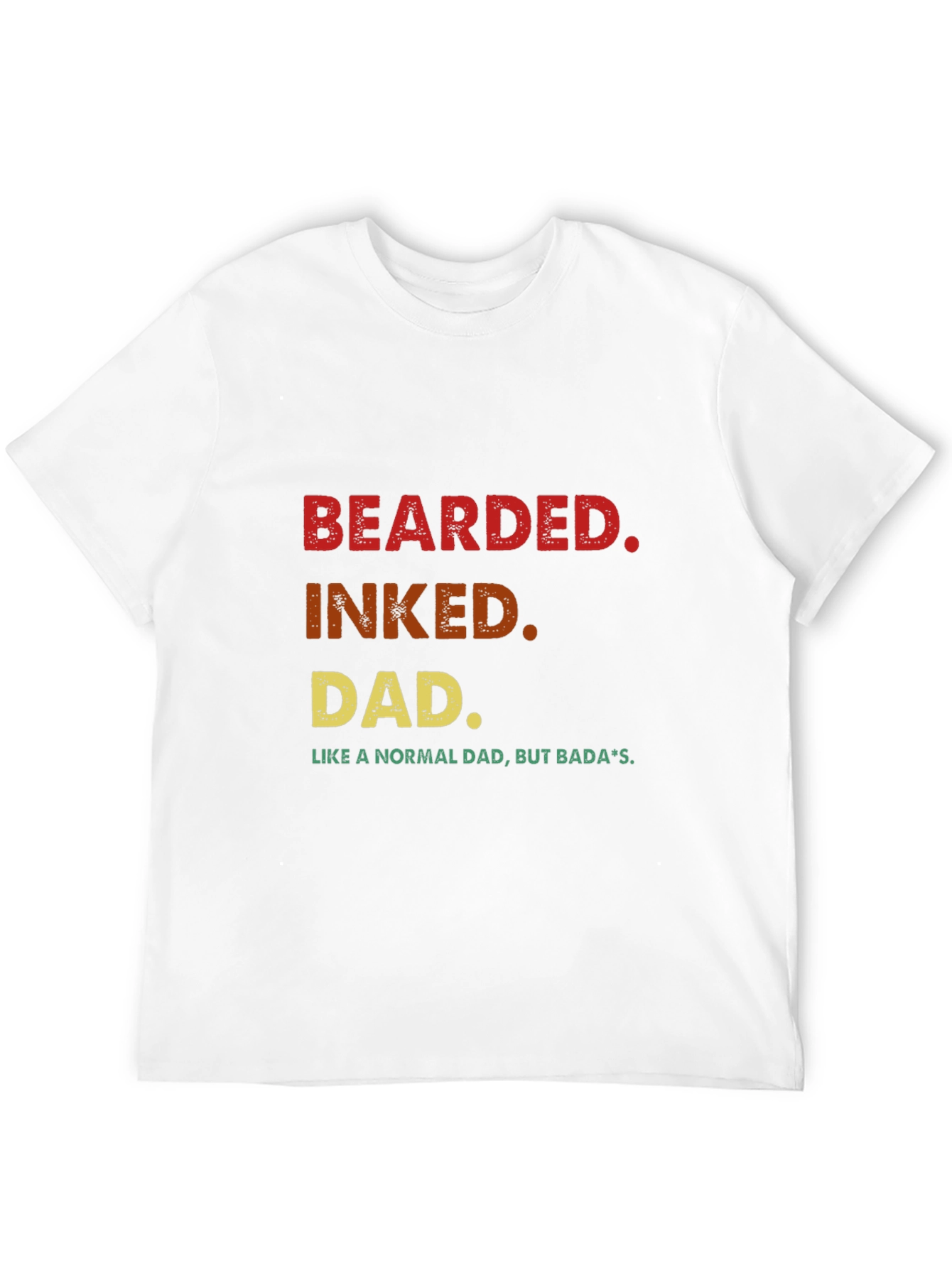 Bearded Inked Dad T-Shirt