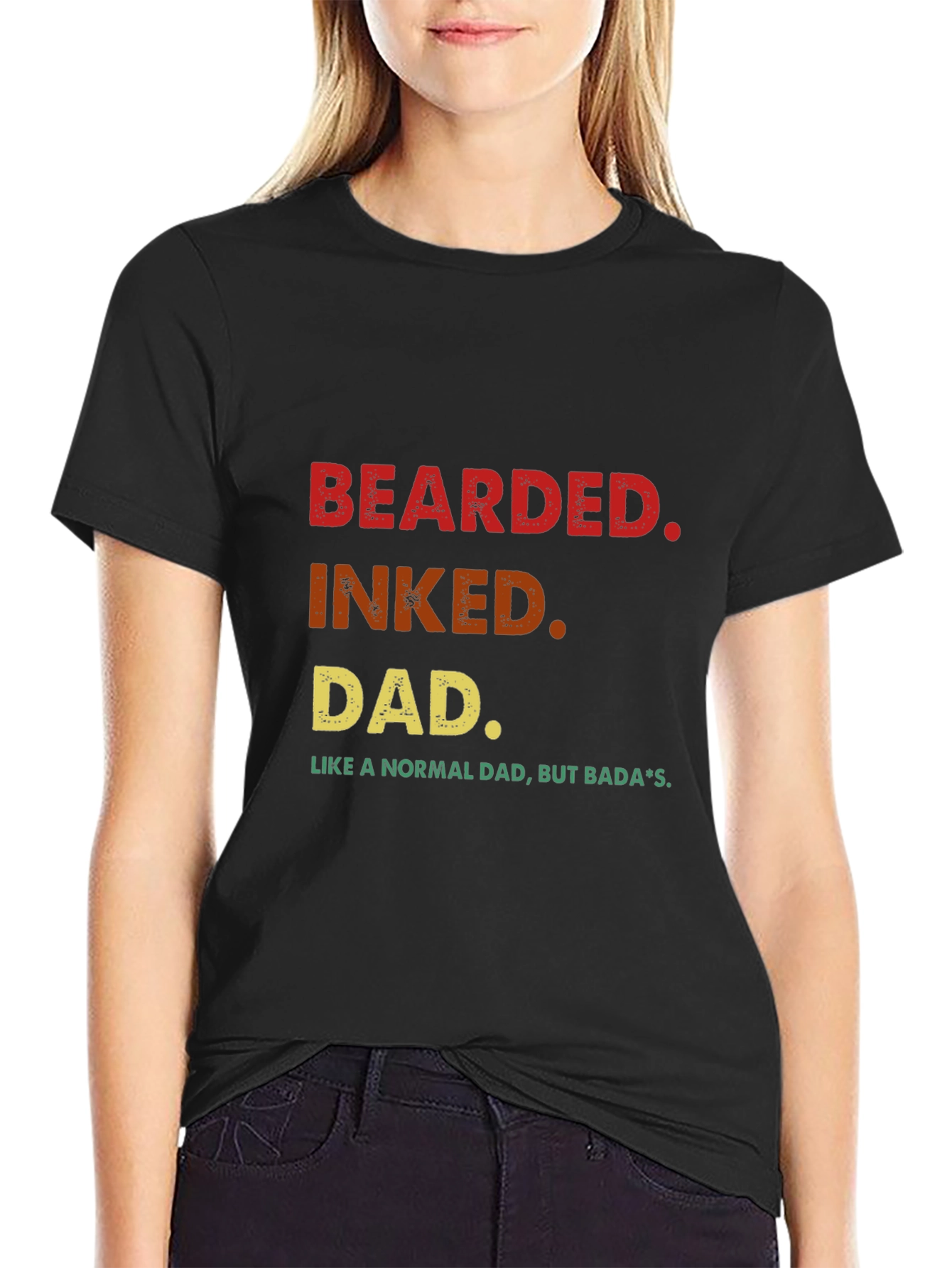 Bearded Inked Dad T-Shirt