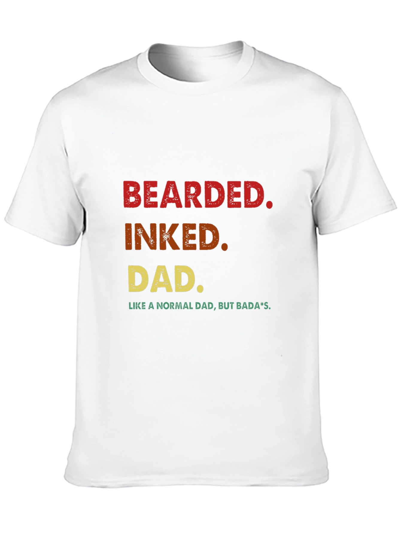 Bearded Inked Dad T-Shirt