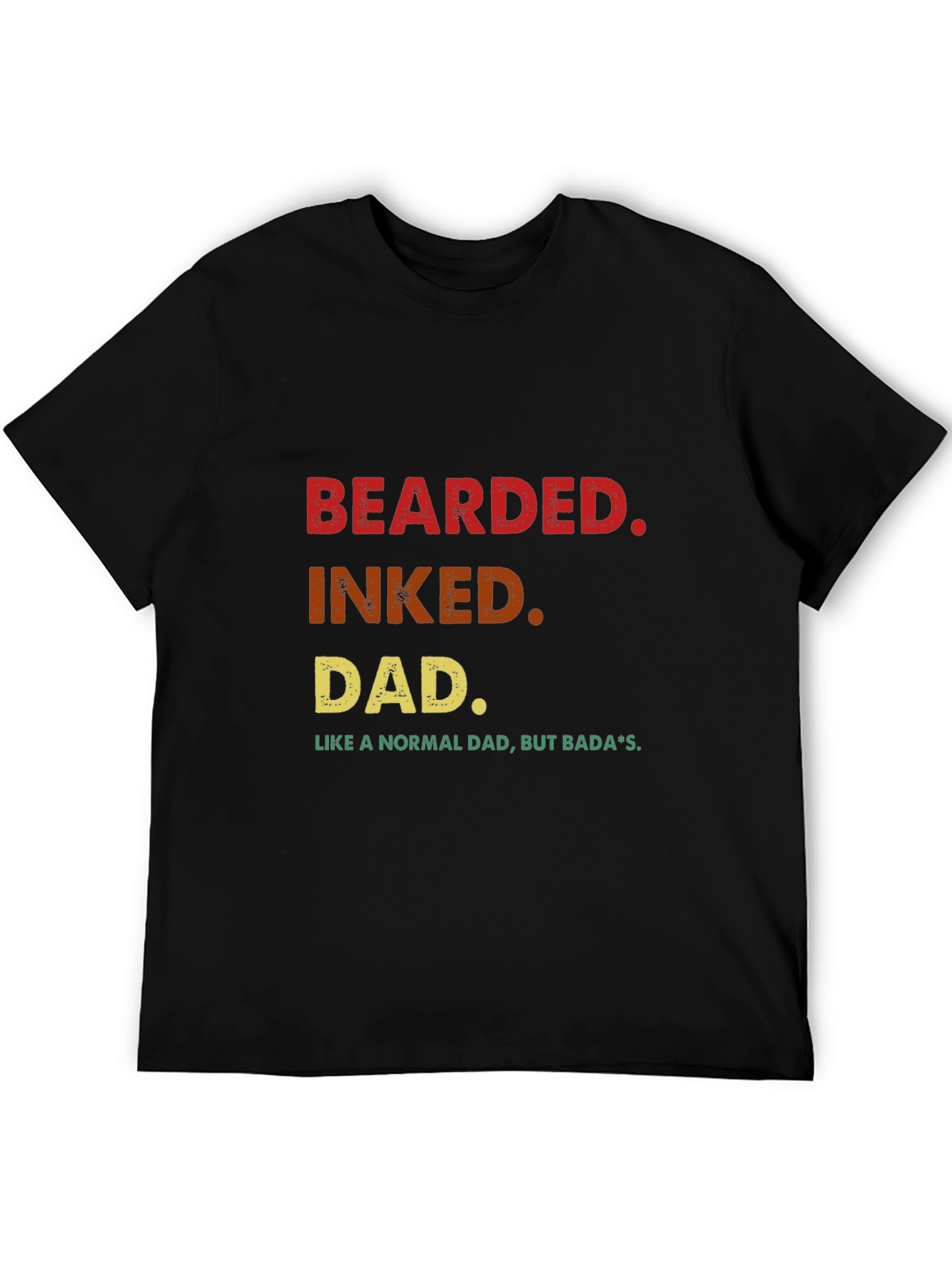 Bearded Inked Dad T-Shirt