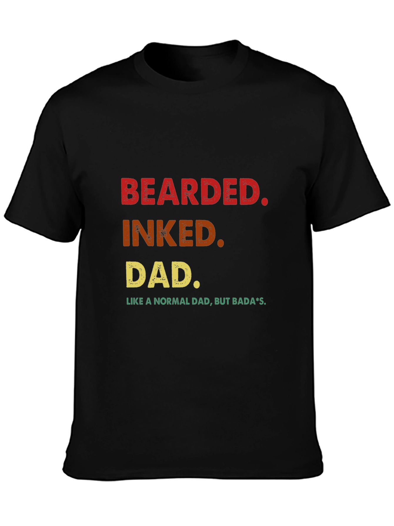 Bearded Inked Dad T-Shirt