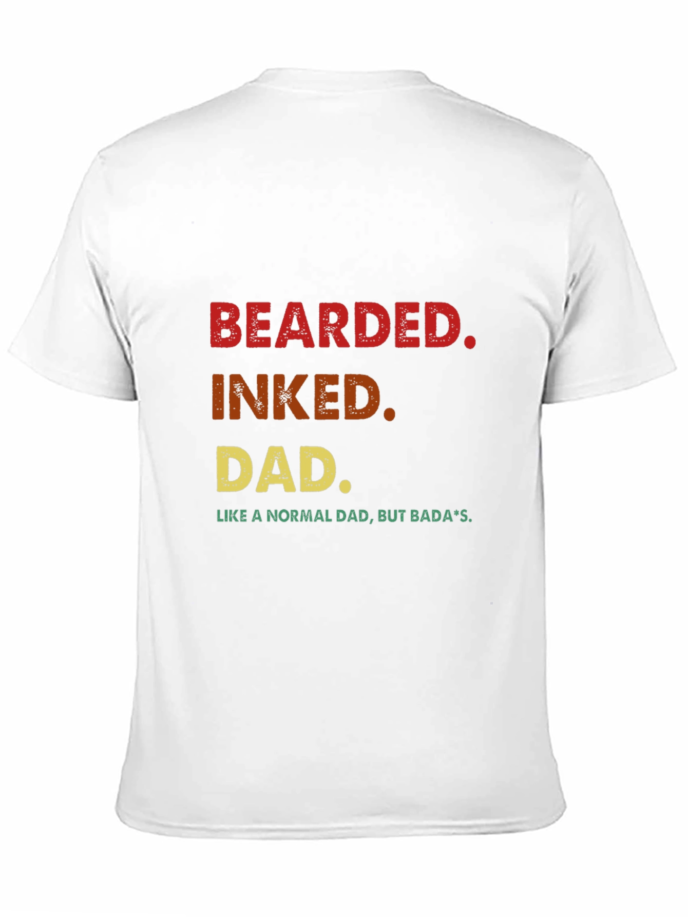 Bearded Inked Dad T-Shirt