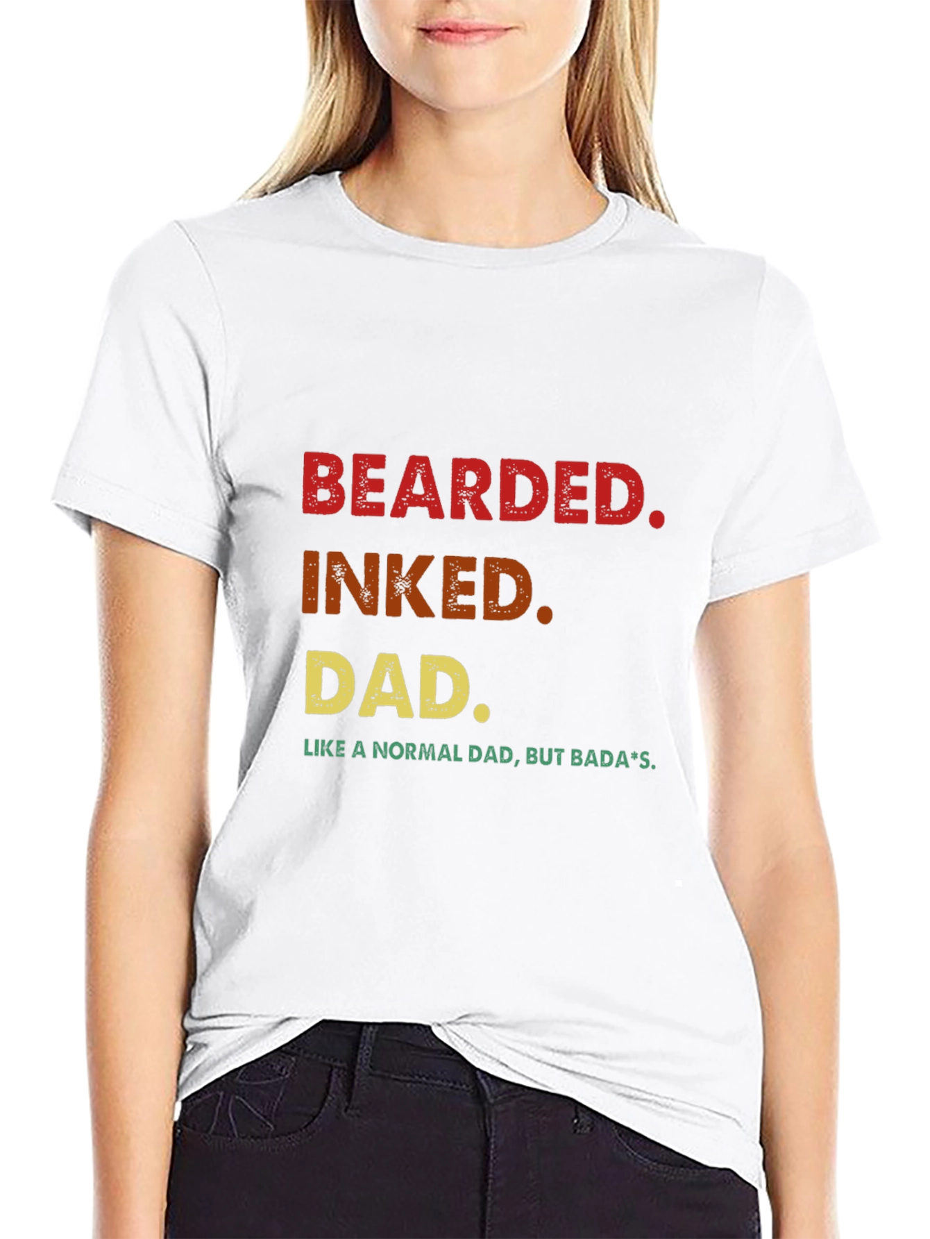 Bearded Inked Dad T-Shirt