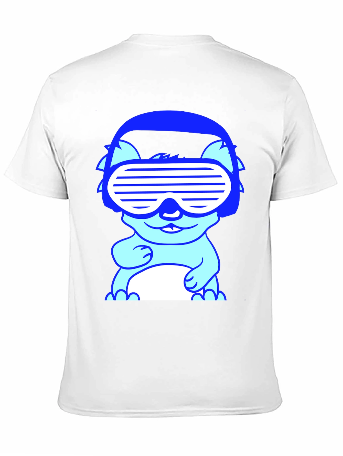 Cool Cat Graphic Tee - Novelty T-Shirt