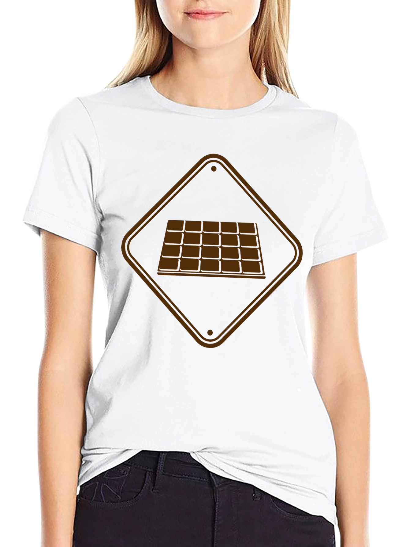 Chocolate Bar Graphic Tee - Sweet Treat T-Shirt