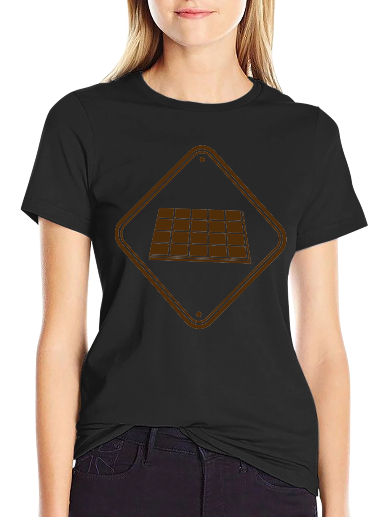Chocolate Bar Graphic Tee - Sweet Treat T-Shirt