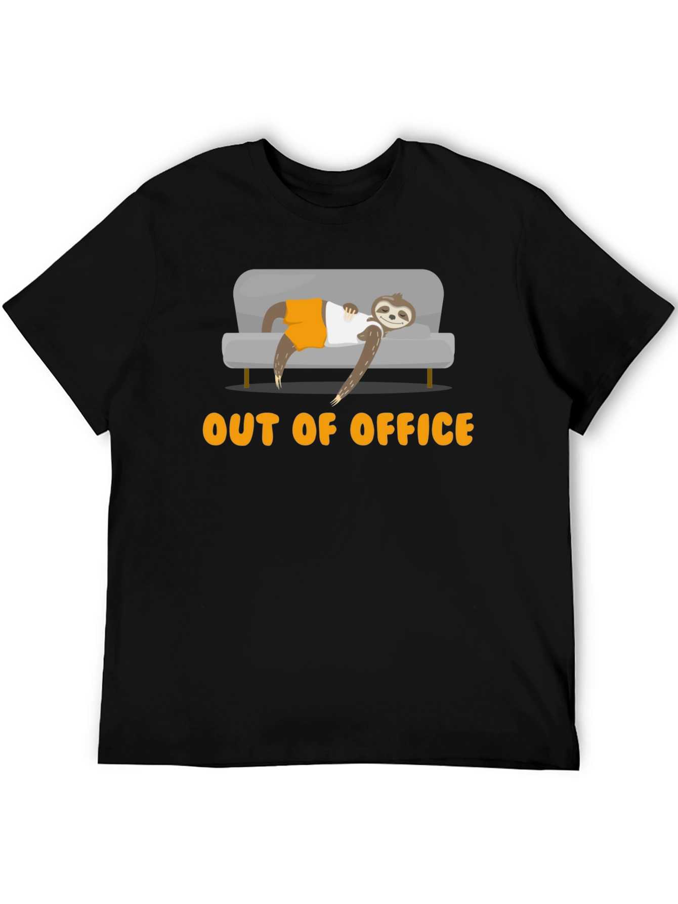 Out of Office Sloth T-Shirt - Relaxed Loungewear