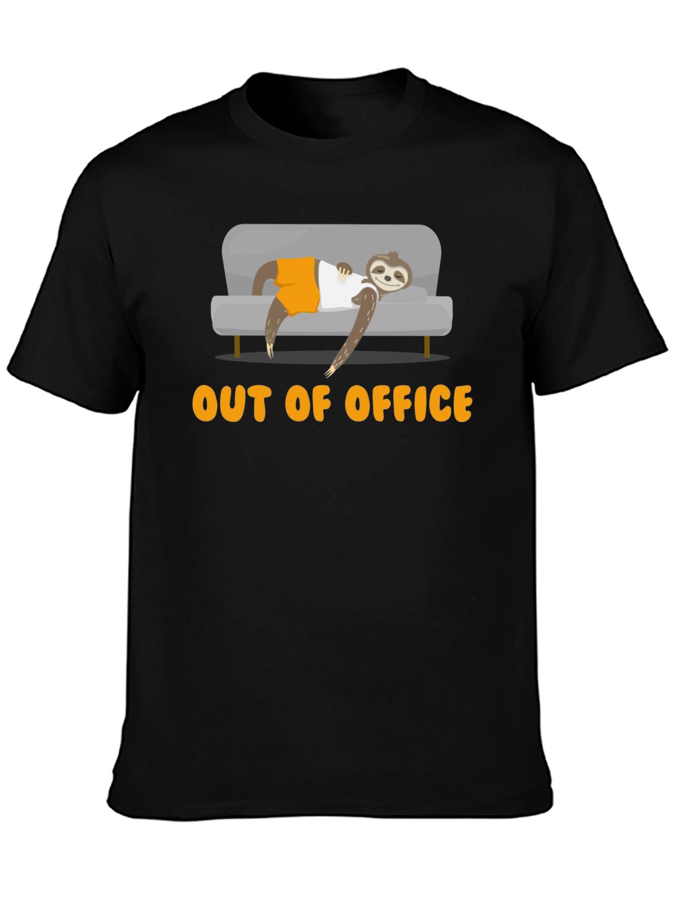 Out of Office Sloth T-Shirt - Relaxed Loungewear