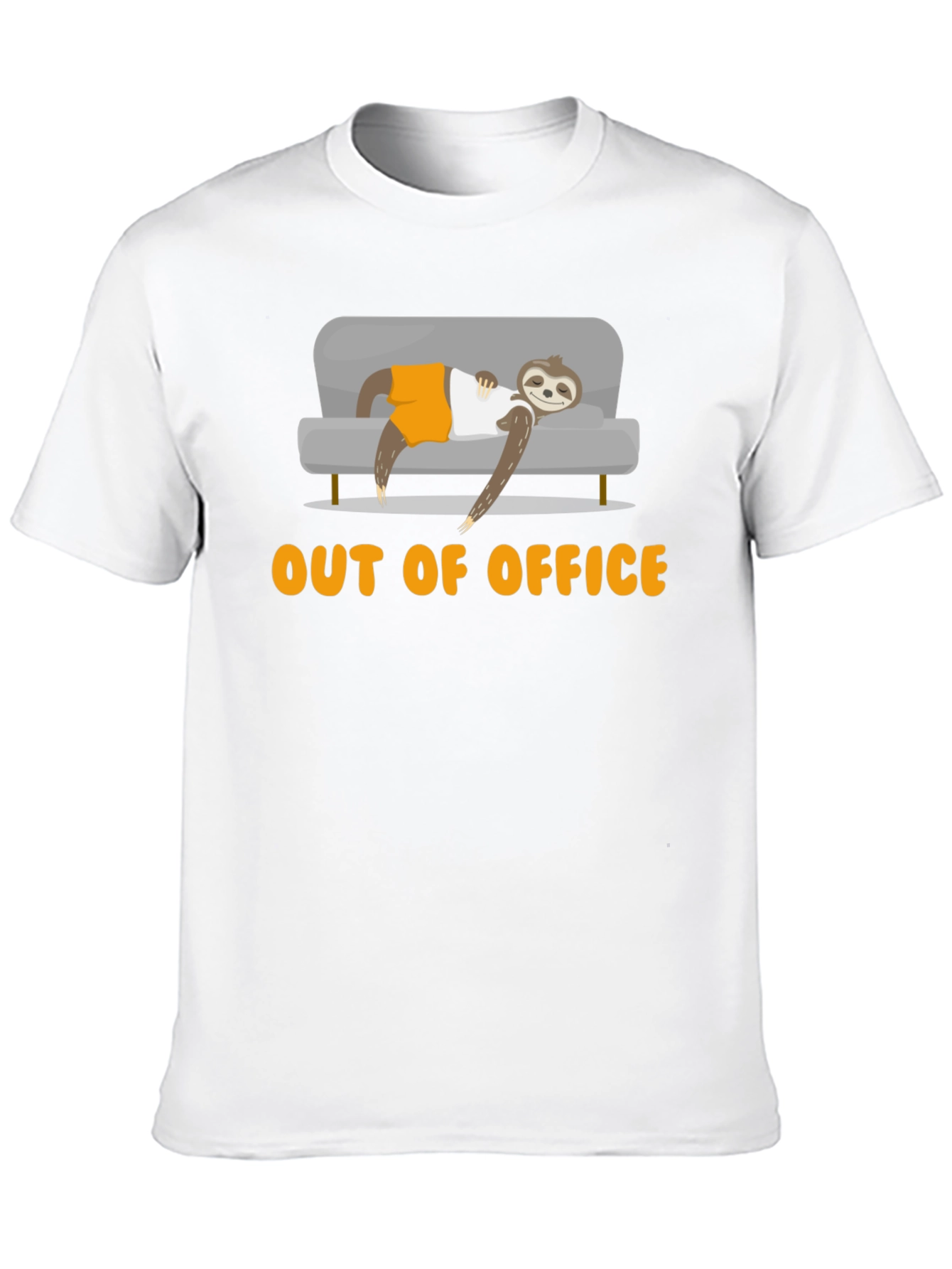 Out of Office Sloth T-Shirt - Relaxed Loungewear