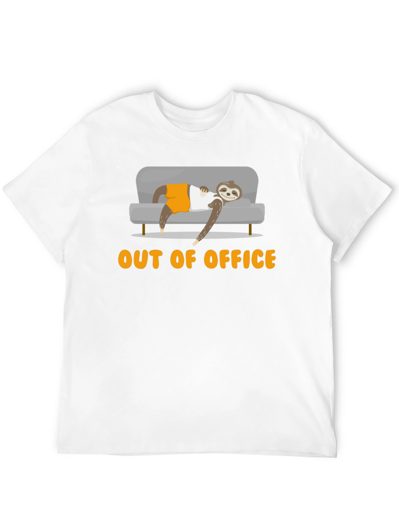 Out of Office Sloth T-Shirt - Relaxed Loungewear