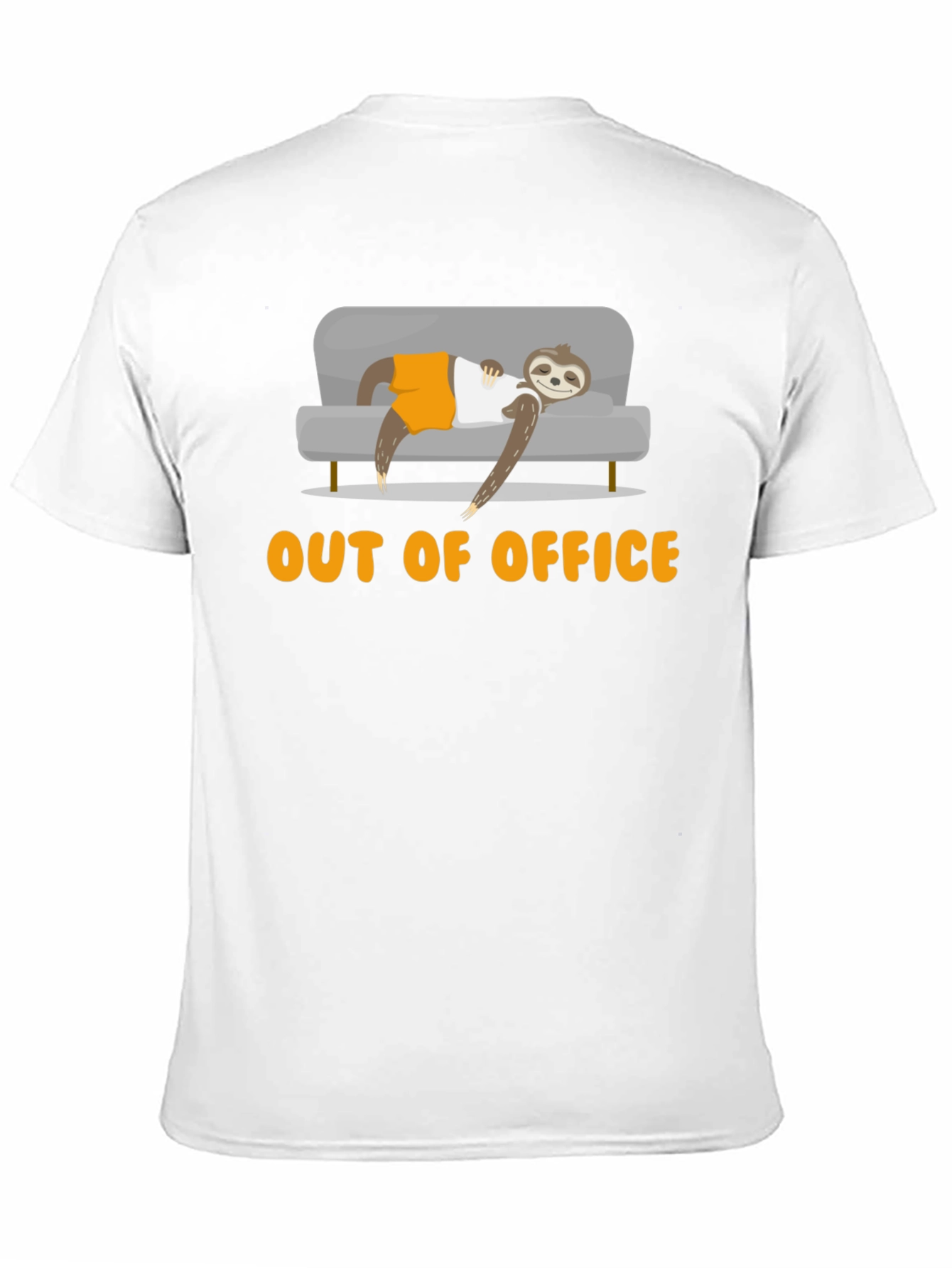 Out of Office Sloth T-Shirt - Relaxed Loungewear