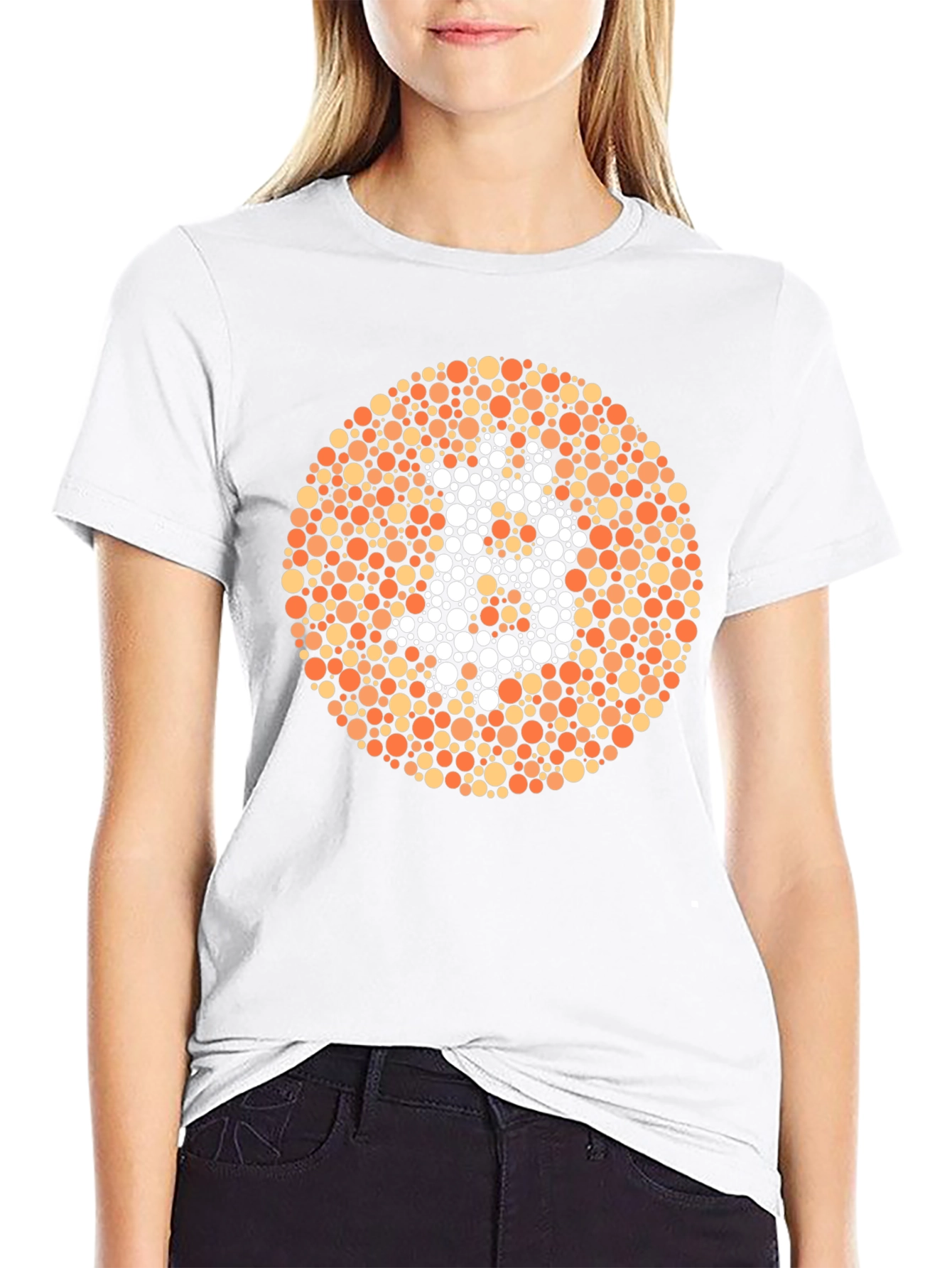 Bitcoin Colorblindness Test T-Shirt