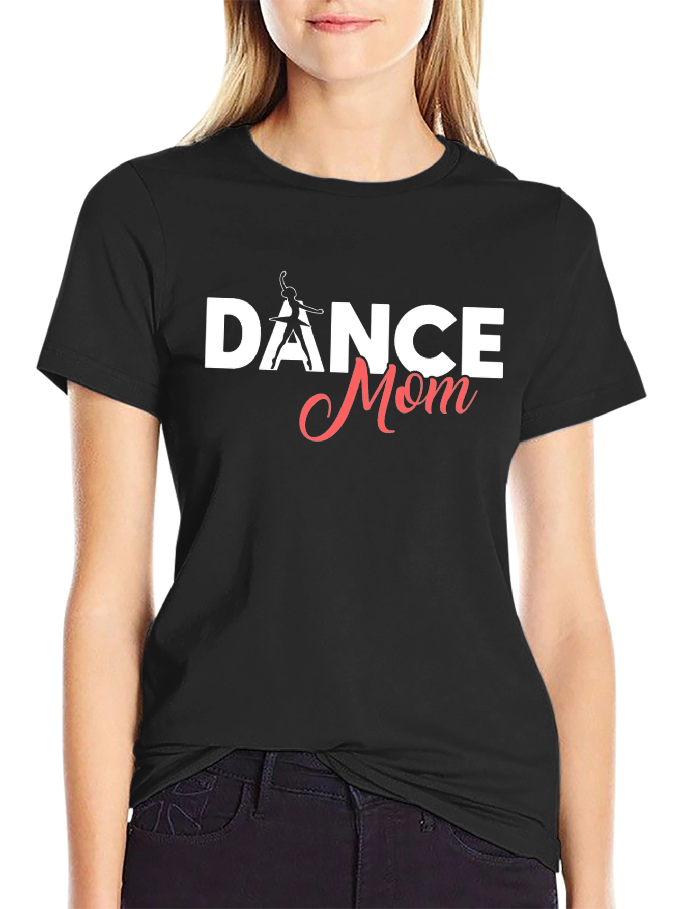 Dance Mom T-Shirt - Black Cotton Tee