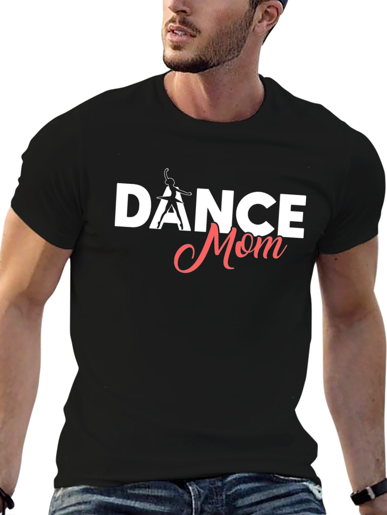 Dance Mom T-Shirt - Black Cotton Tee