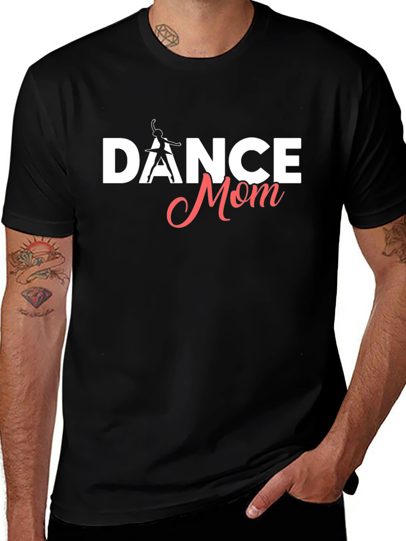 Dance Mom T-Shirt - Black Cotton Tee