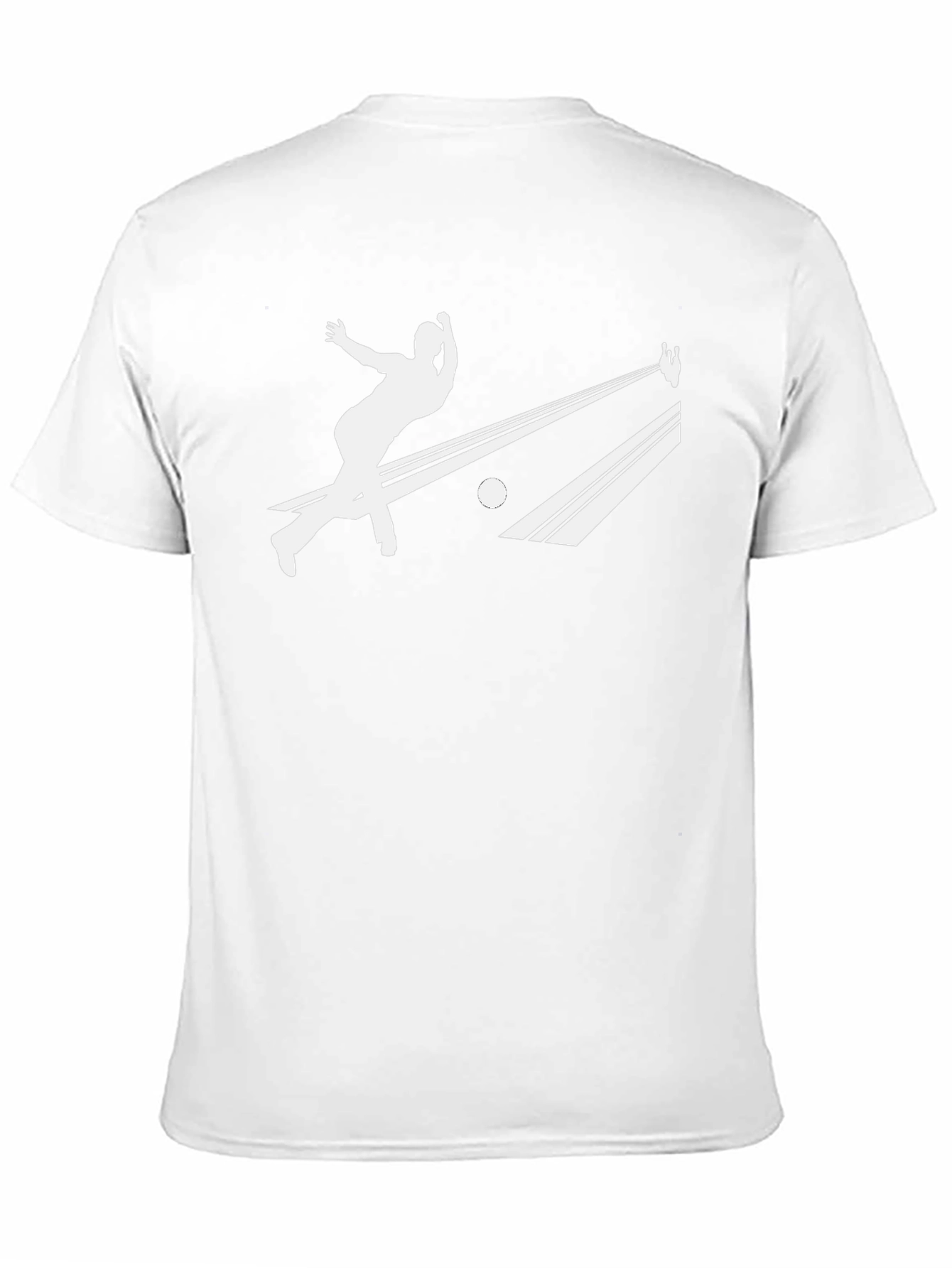 Bowling Strike Graphic Tee - Classic Style