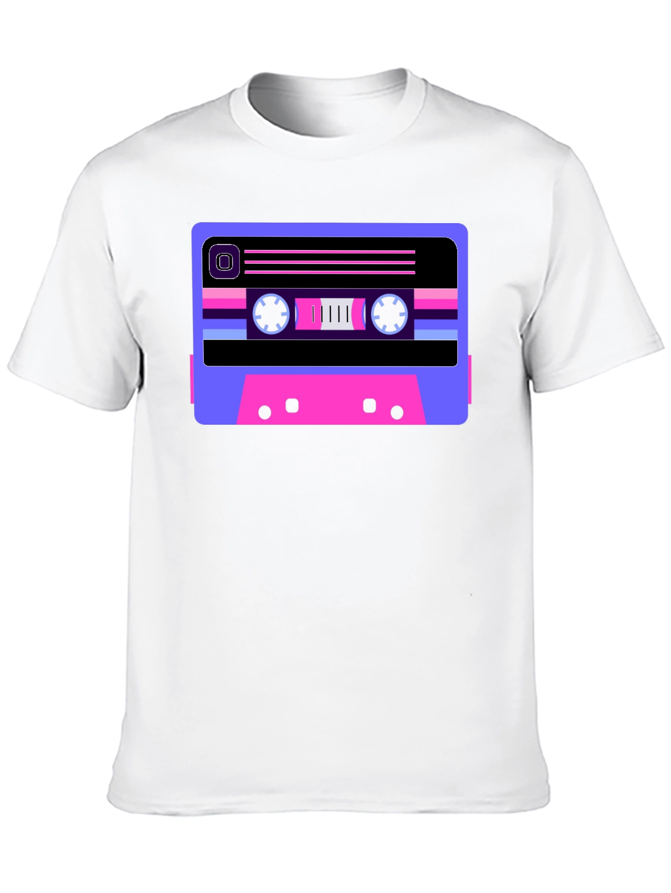 Retro Cassette Tape Graphic T-Shirt
