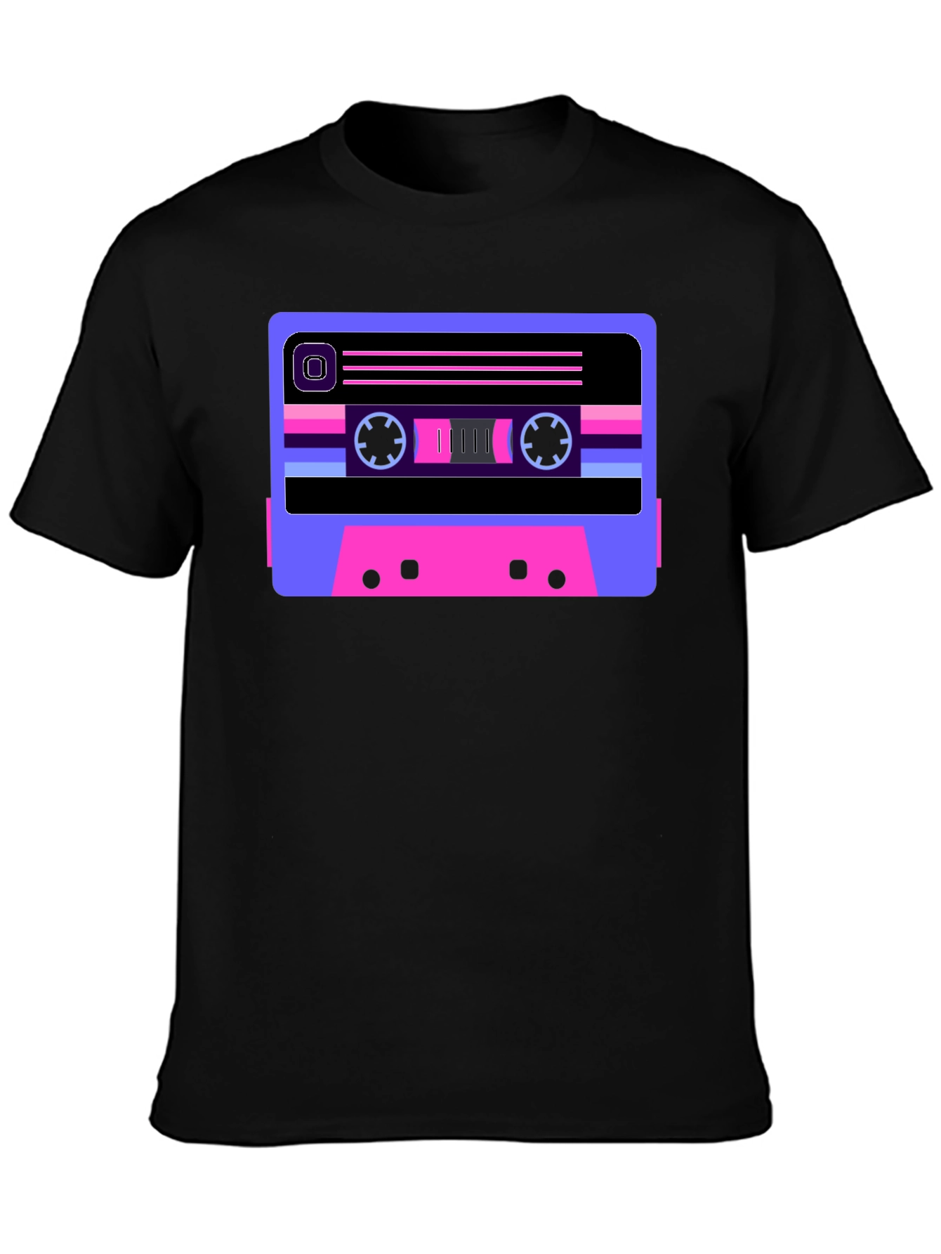 Retro Cassette Tape Graphic T-Shirt