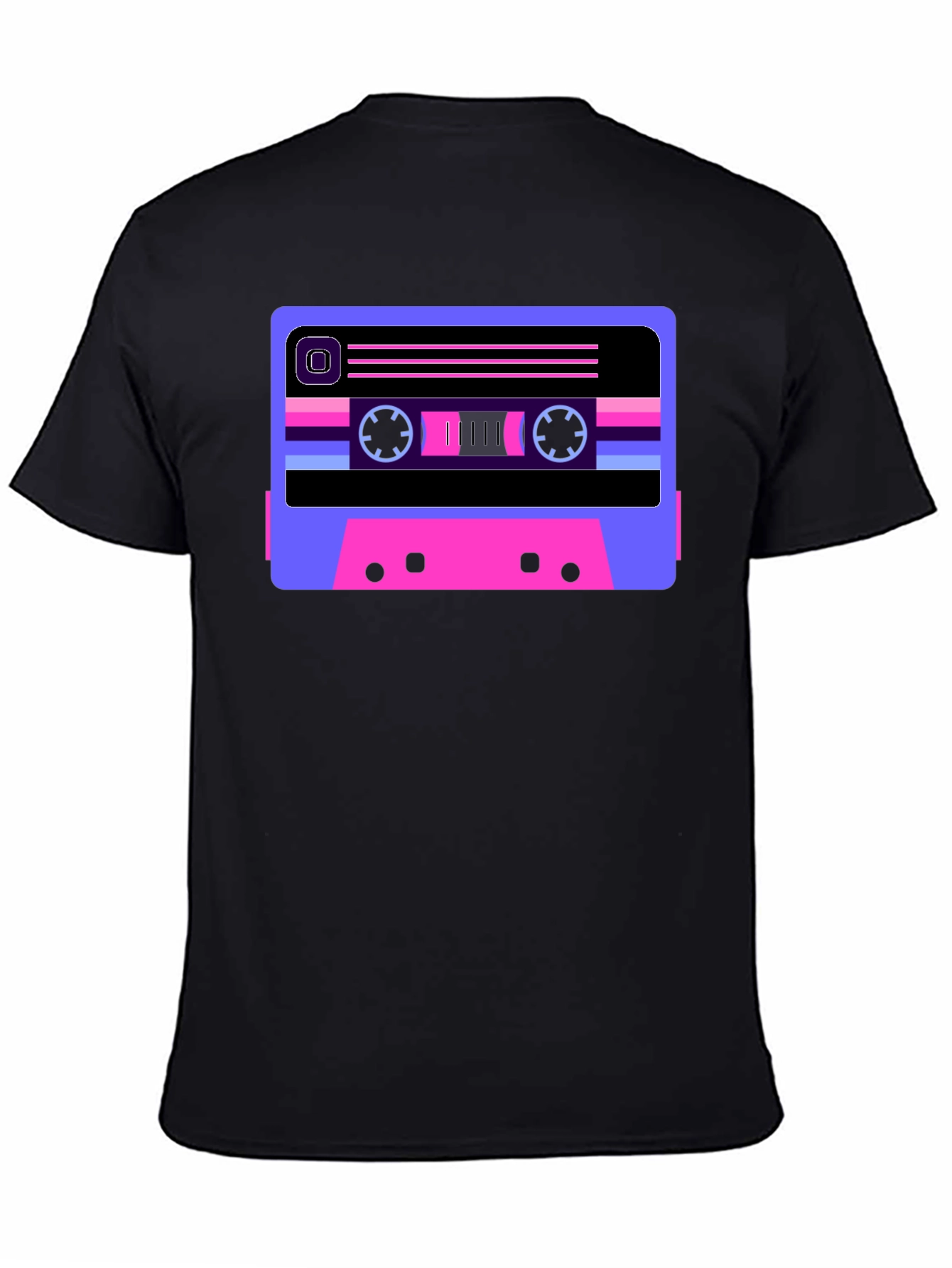 Retro Cassette Tape Graphic T-Shirt