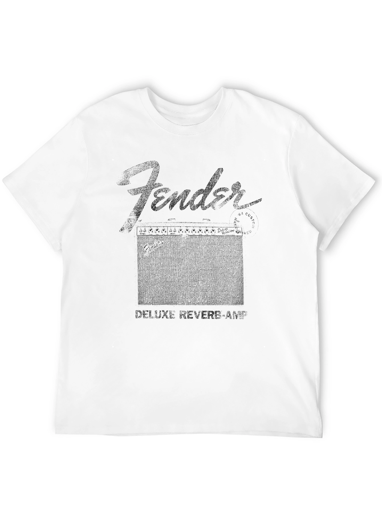 Fender Deluxe Reverb Amp Black T-Shirt