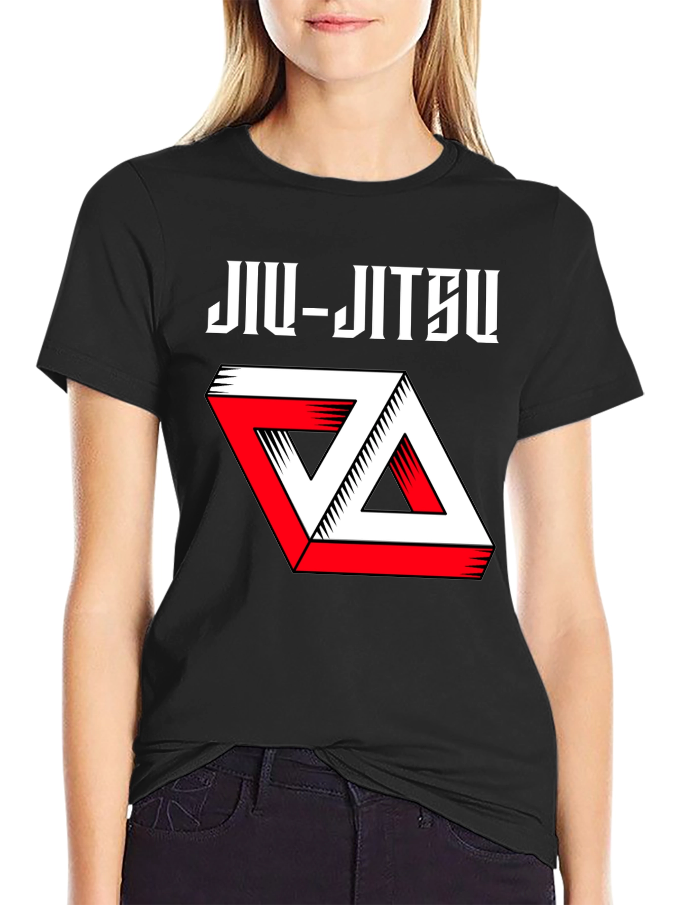 Jiu-Jitsu Impossible Triangle Graphic Tee
