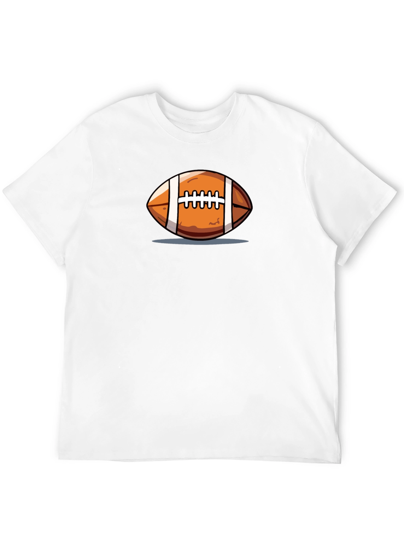 Football Graphic Black T-Shirt