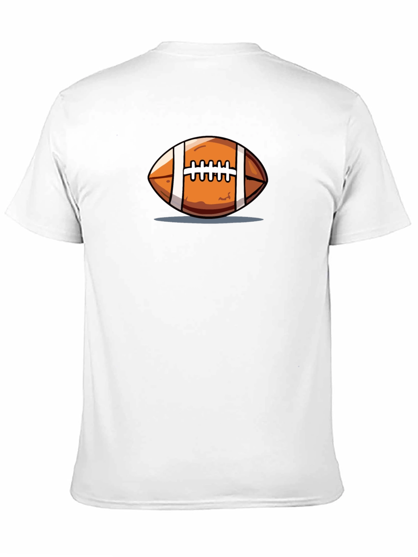 Football Graphic Black T-Shirt