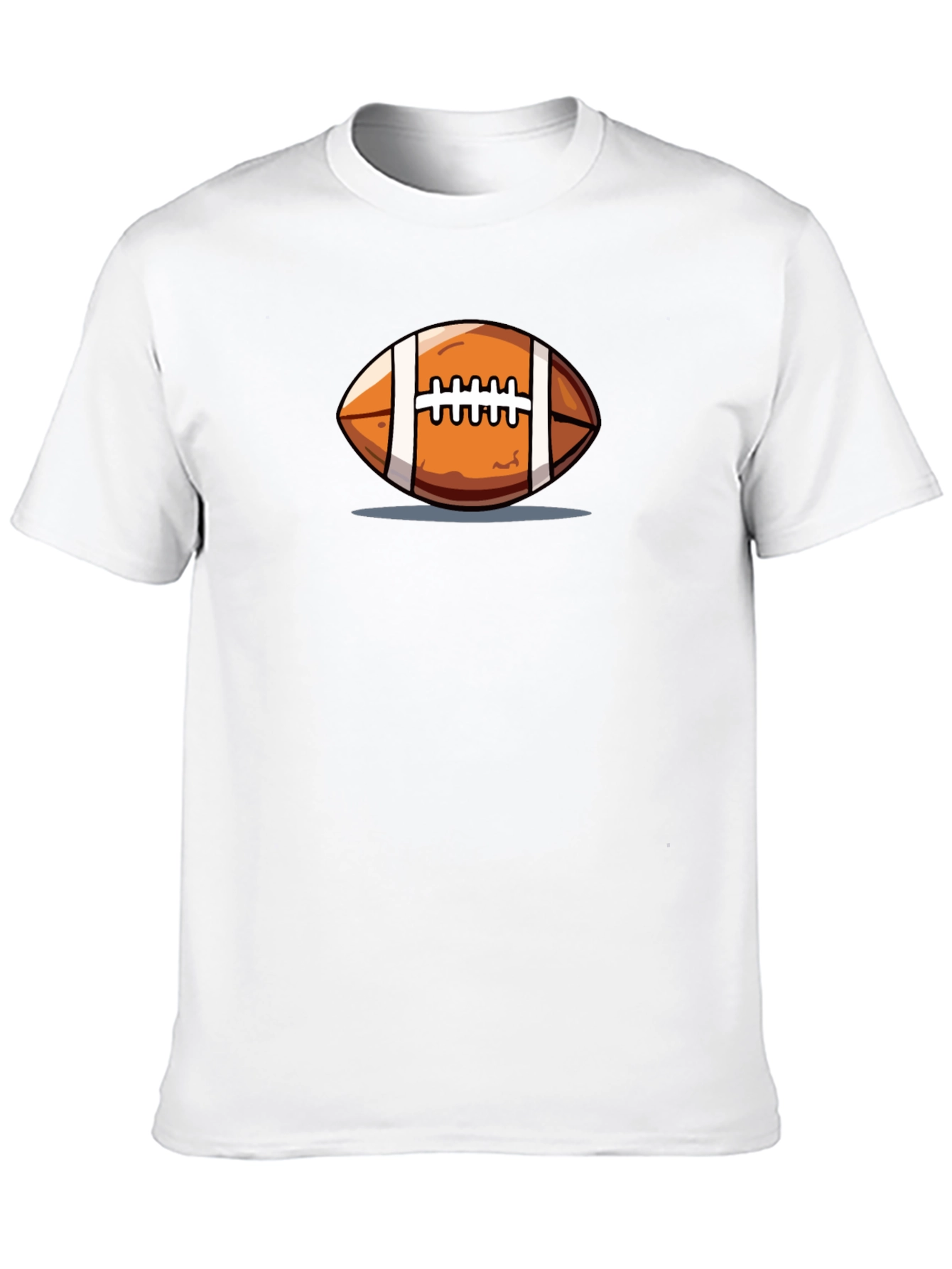Football Graphic Black T-Shirt