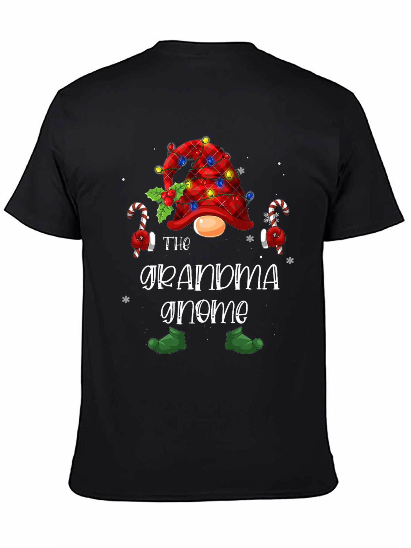Grandma Gnome Christmas T-Shirt