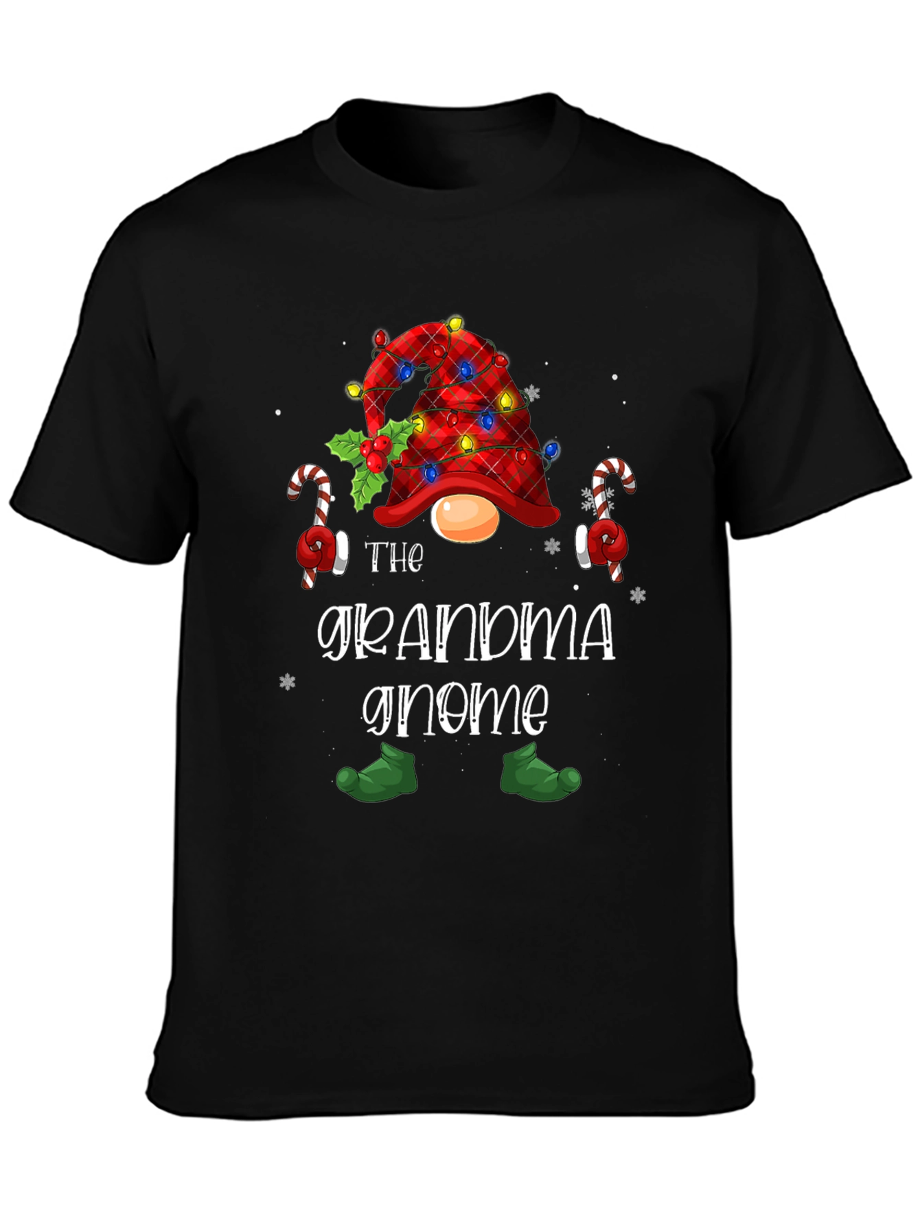Grandma Gnome Christmas T-Shirt