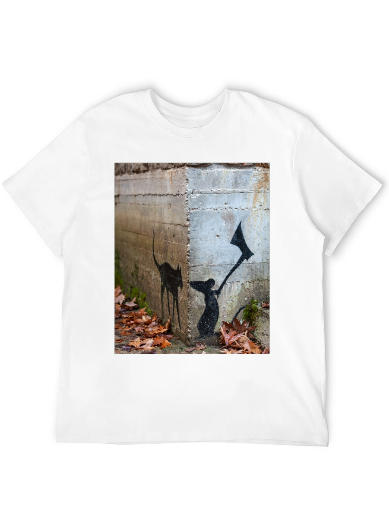 Banksy Rat T-Shirt - Urban Street Art Style