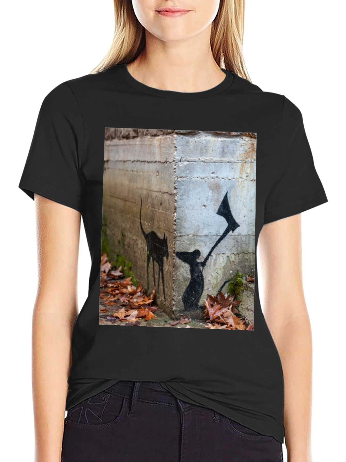 Banksy Rat T-Shirt - Urban Street Art Style