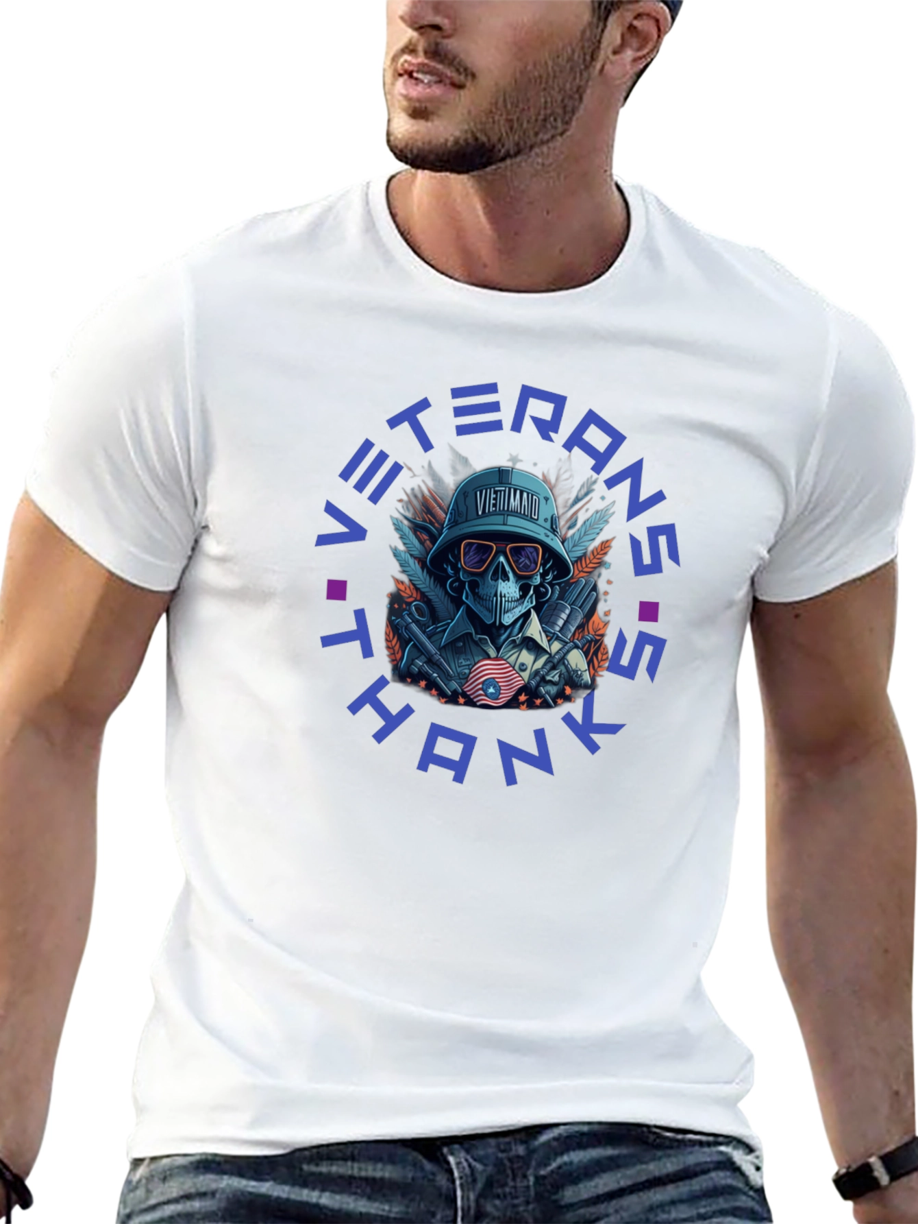 Veterans Thank You Graphic T-Shirt