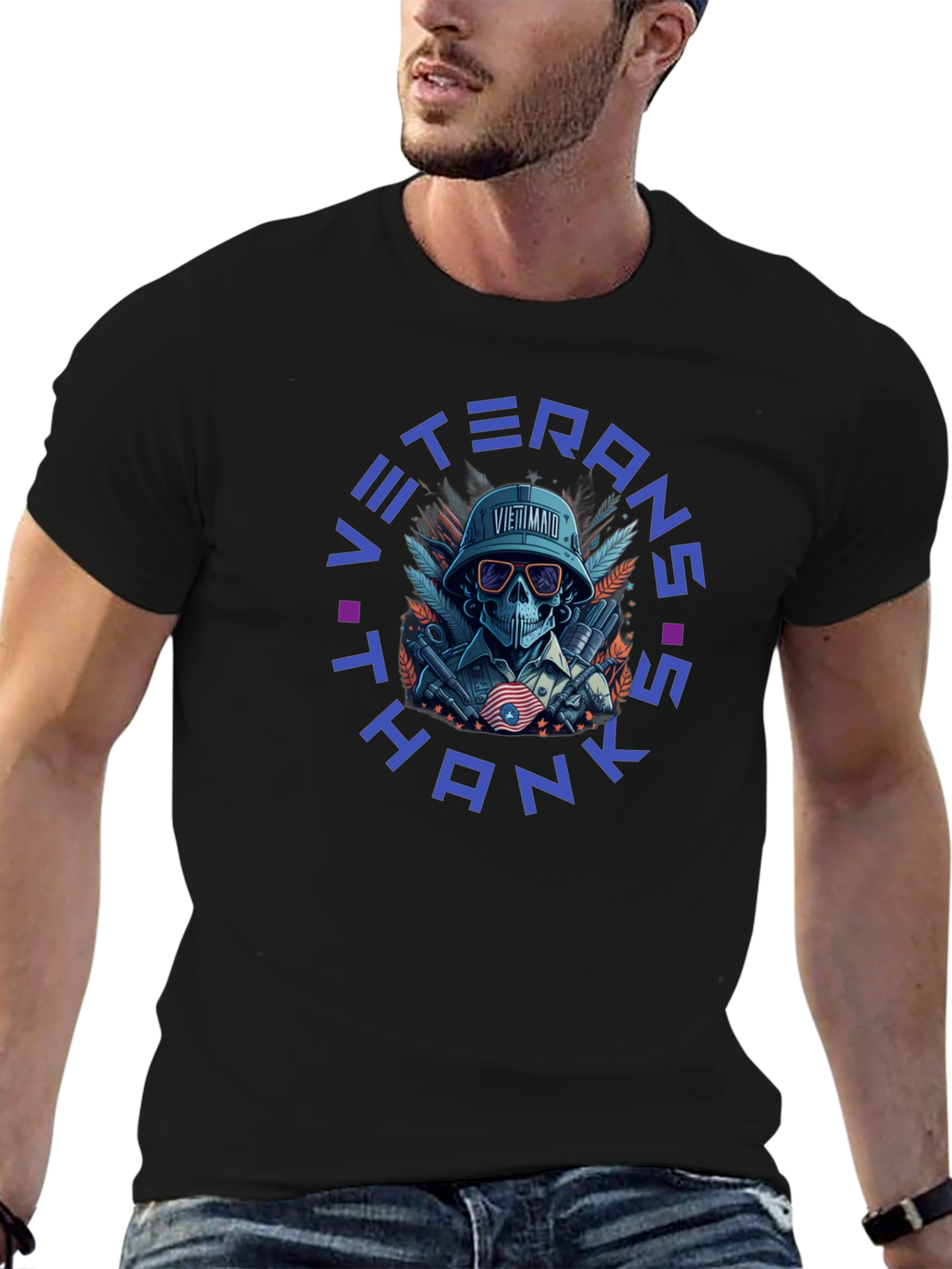 Veterans Thank You Graphic T-Shirt