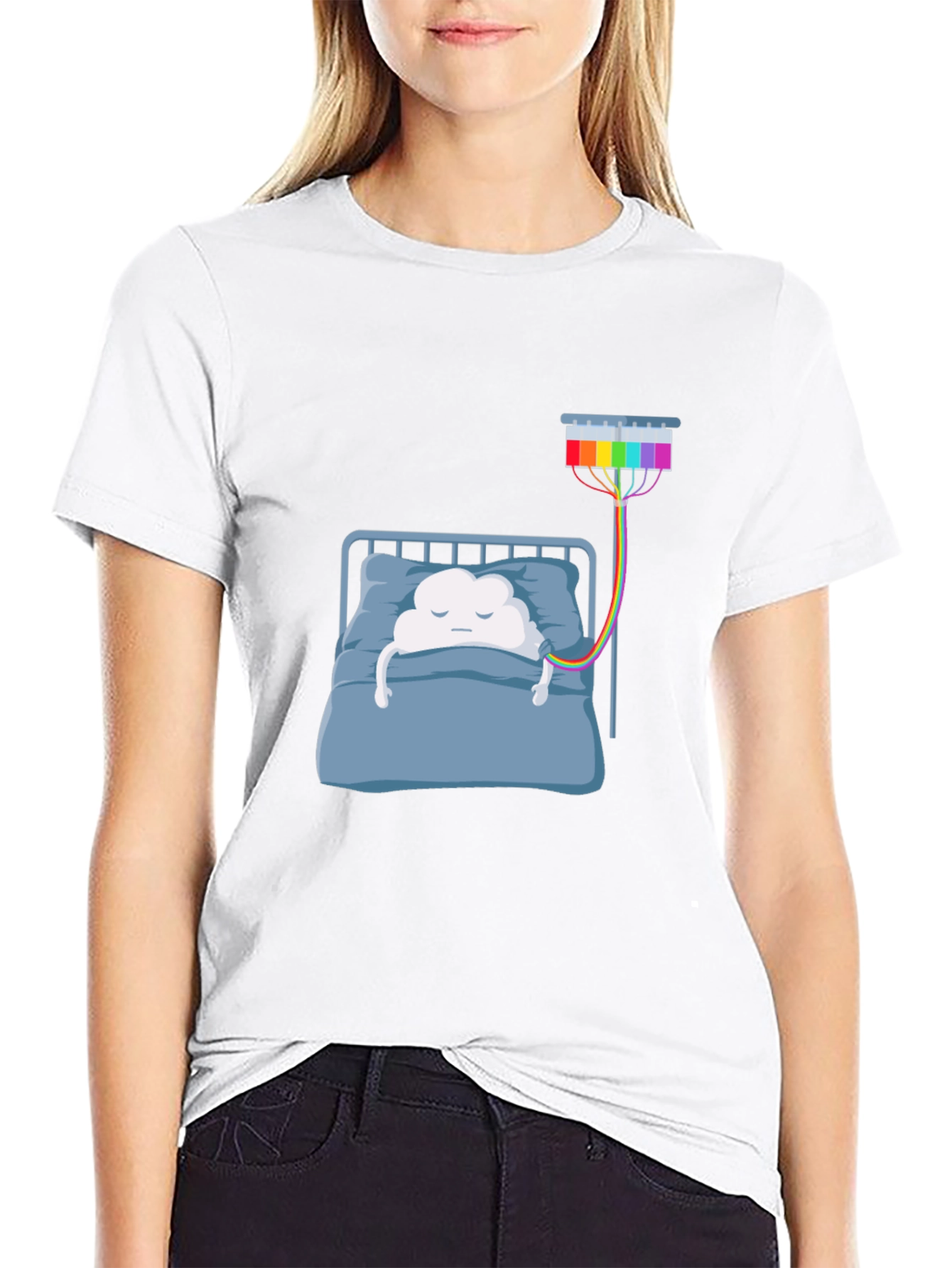 Dreamy Cloud Graphic T-Shirt