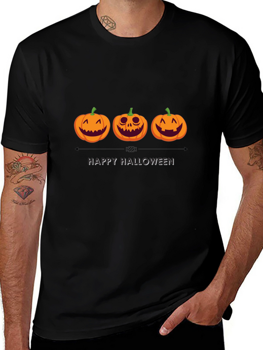 Halloween Pumpkin T-Shirt - Spooky Season Tee