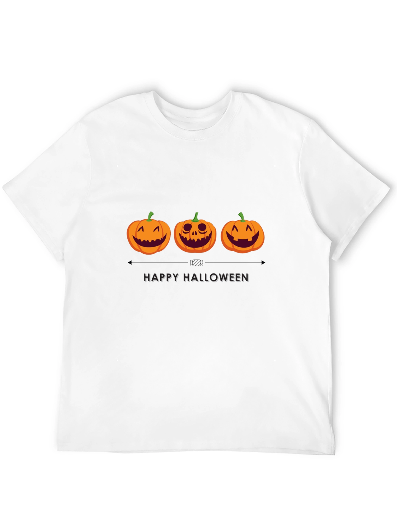 Halloween Pumpkin T-Shirt - Spooky Season Tee