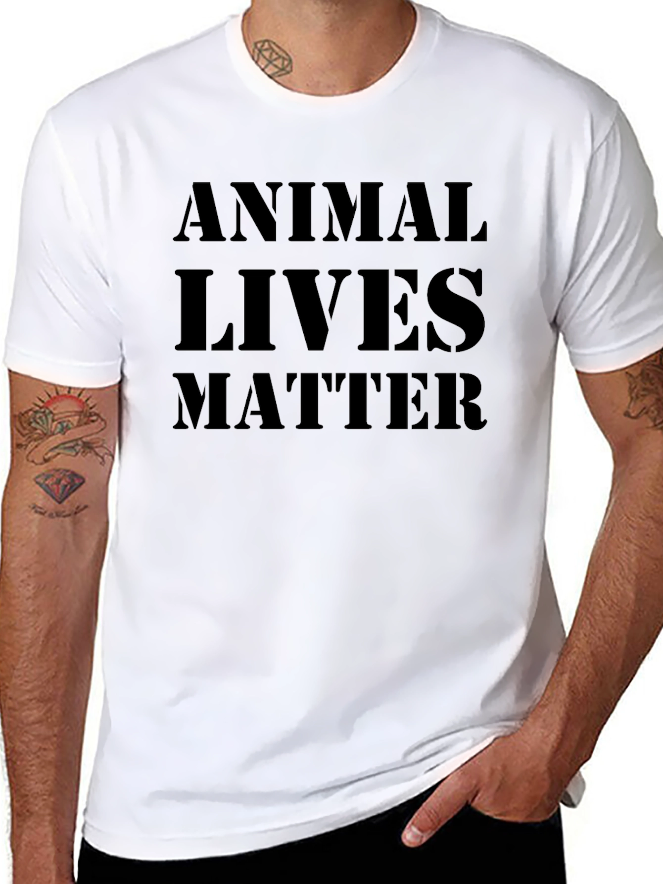 Animal Lives Matter Graphic T-Shirt