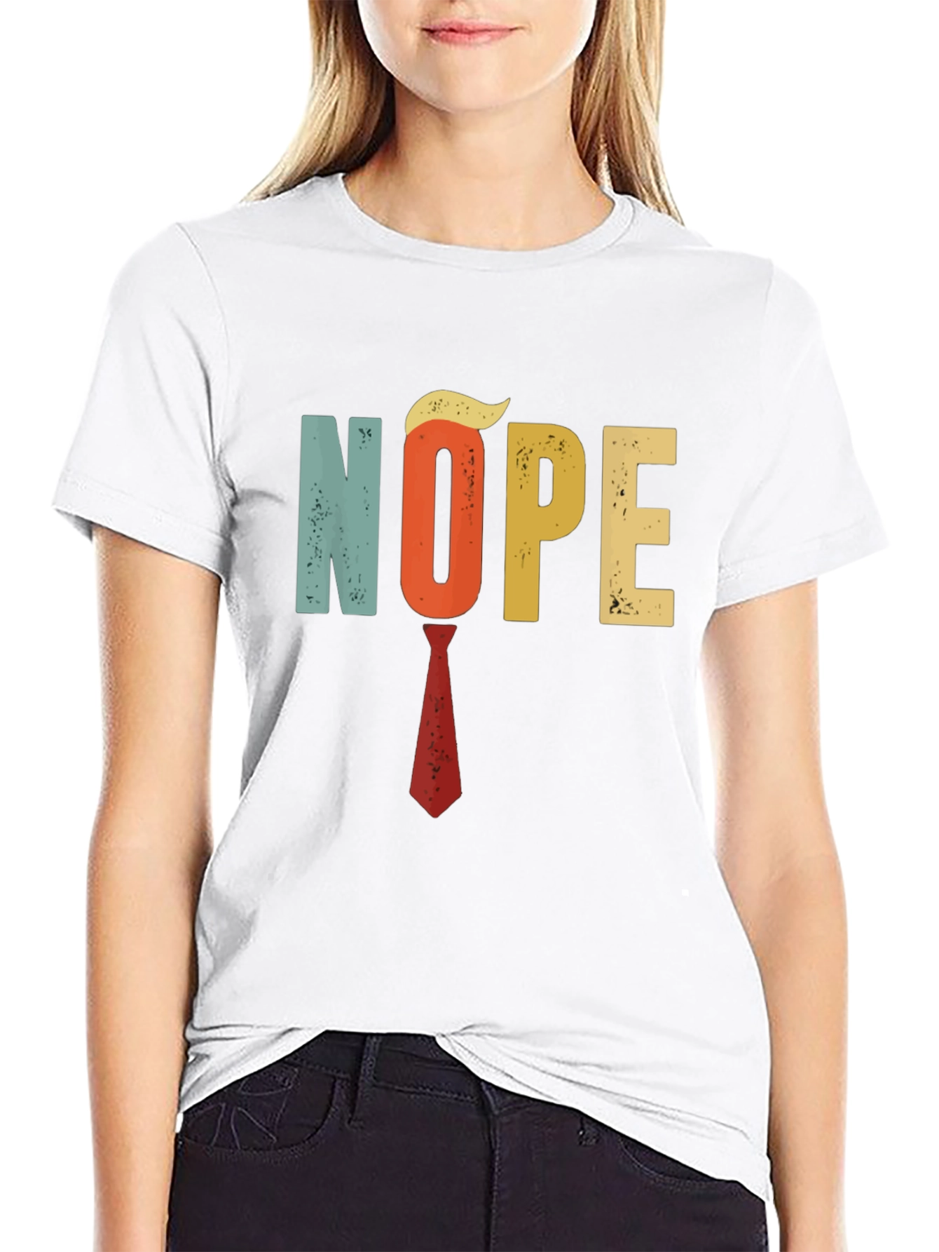 Nope Political Humor T-Shirt