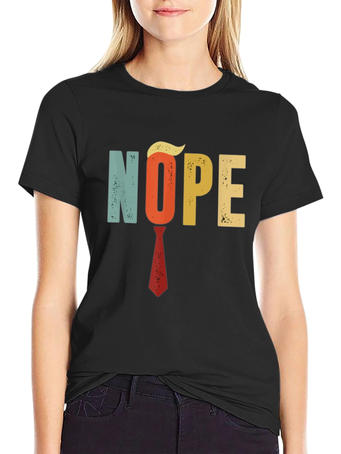 Nope Political Humor T-Shirt