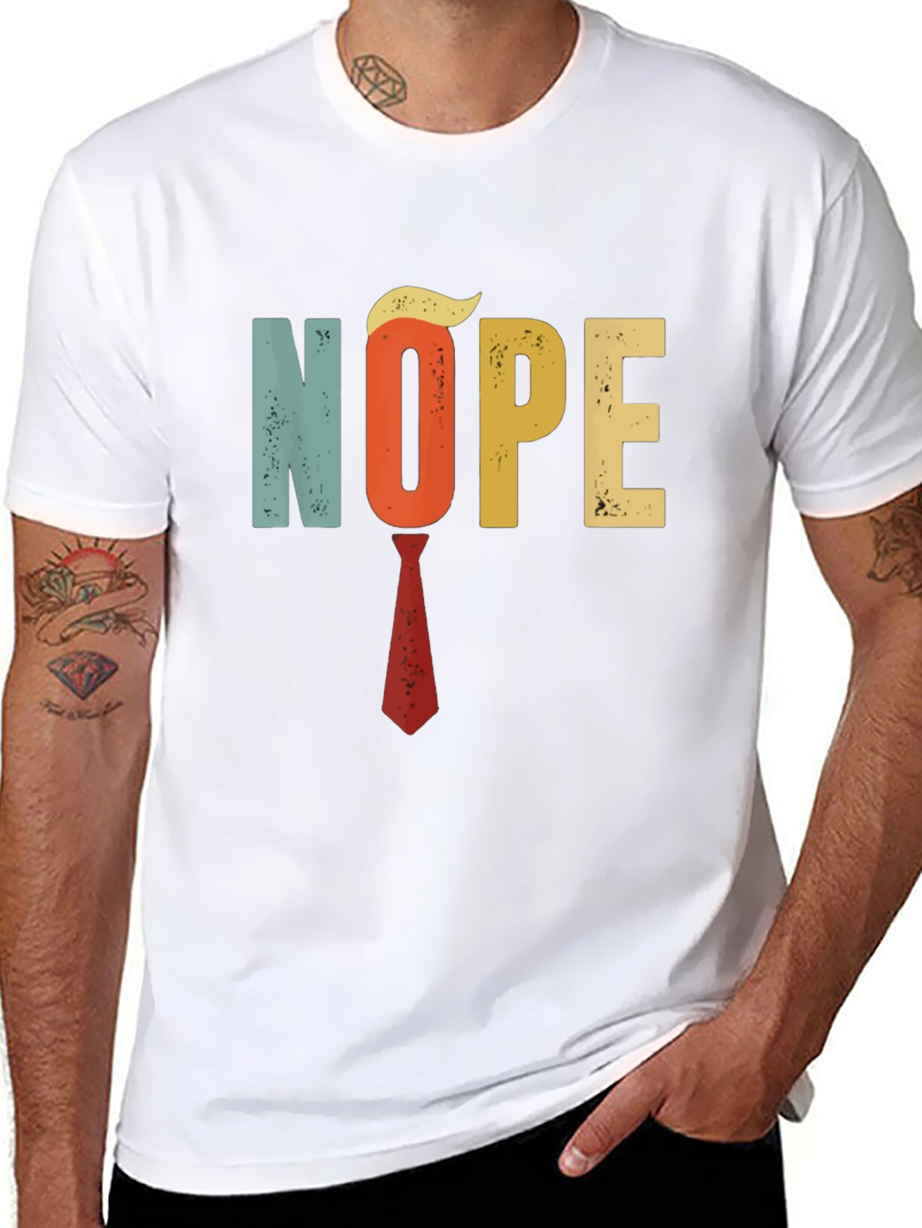 Nope Political Humor T-Shirt