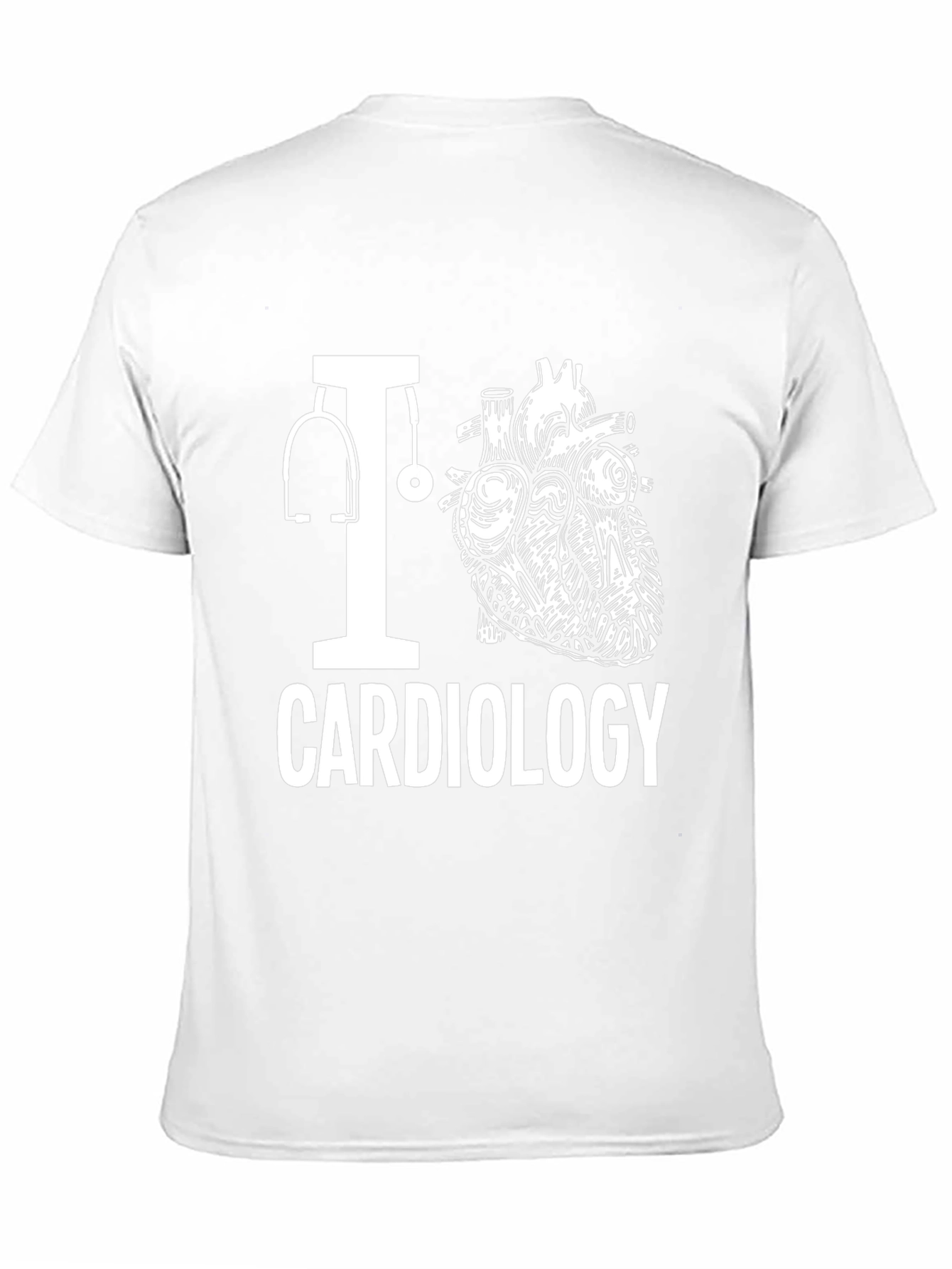 I Heart Cardiology T-Shirt - Medical Profession Tee